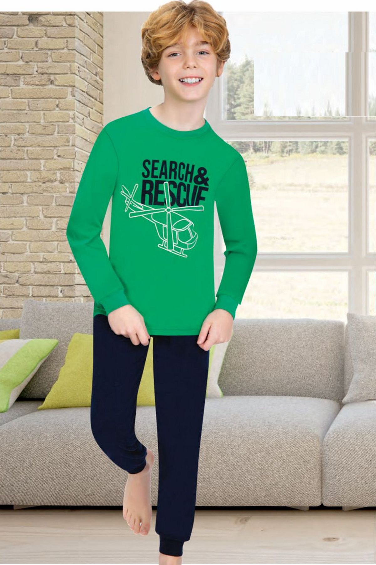 PijamalarErsoy 717GU Erkek Çocuk Garson Boy Uzun Kollu Pijama Takımı-Yeşil | Pijamapazari.comErsoy 717GU Erkek Çocuk Garson Boy Uzun Kollu Pijama Takımı-Yeşil