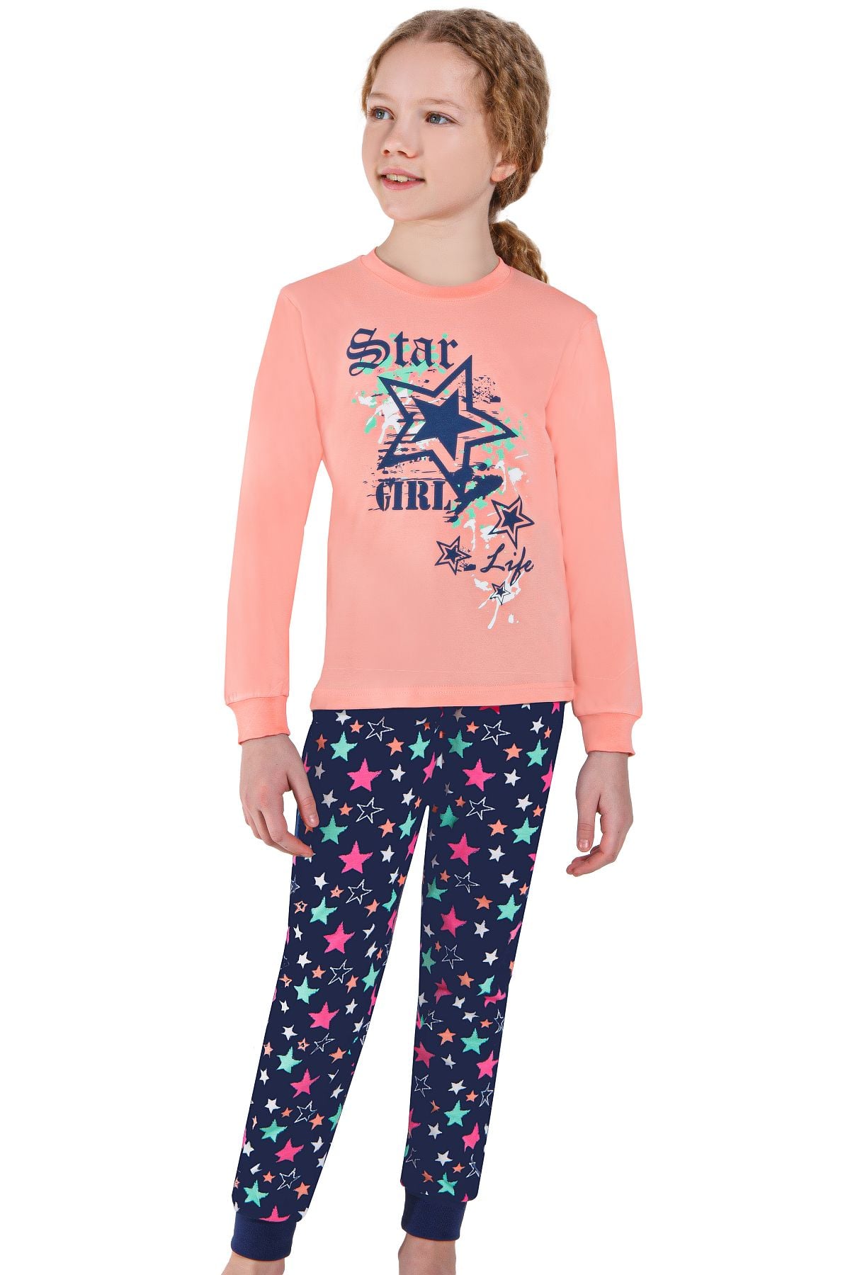 Uyku GiyimErsoy 760U Kız Çocuk Uzun Kollu Pijama Takımı-Somon | Pijamapazari.comErsoy 760U Kız Çocuk Uzun Kollu Pijama Takımı-Somon
