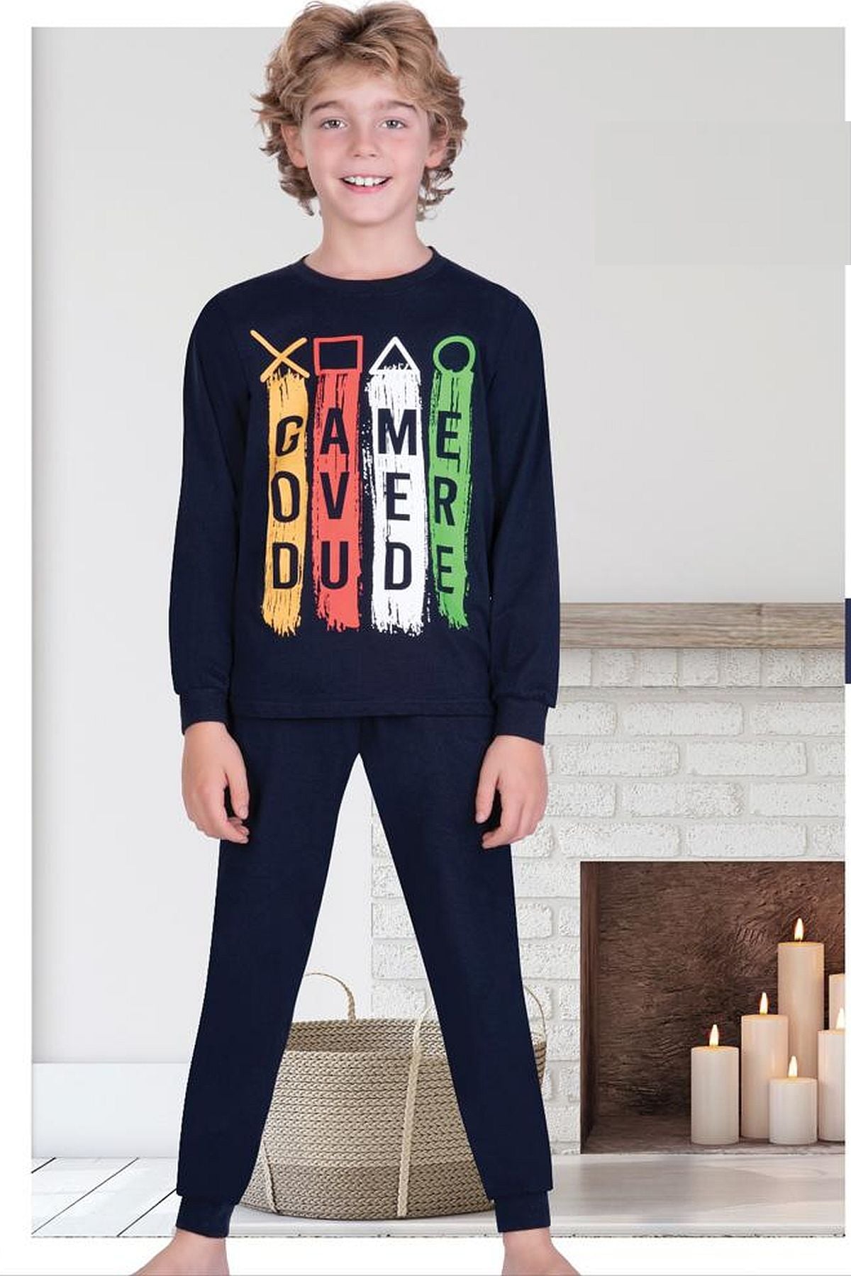 Uyku GiyimErsoy 824 Erkek Çocuk Uzun Kollu Pijama Takımı-Lacivert | Pijamapazari.comErsoy 824 Erkek Çocuk Uzun Kollu Pijama Takımı-Lacivert