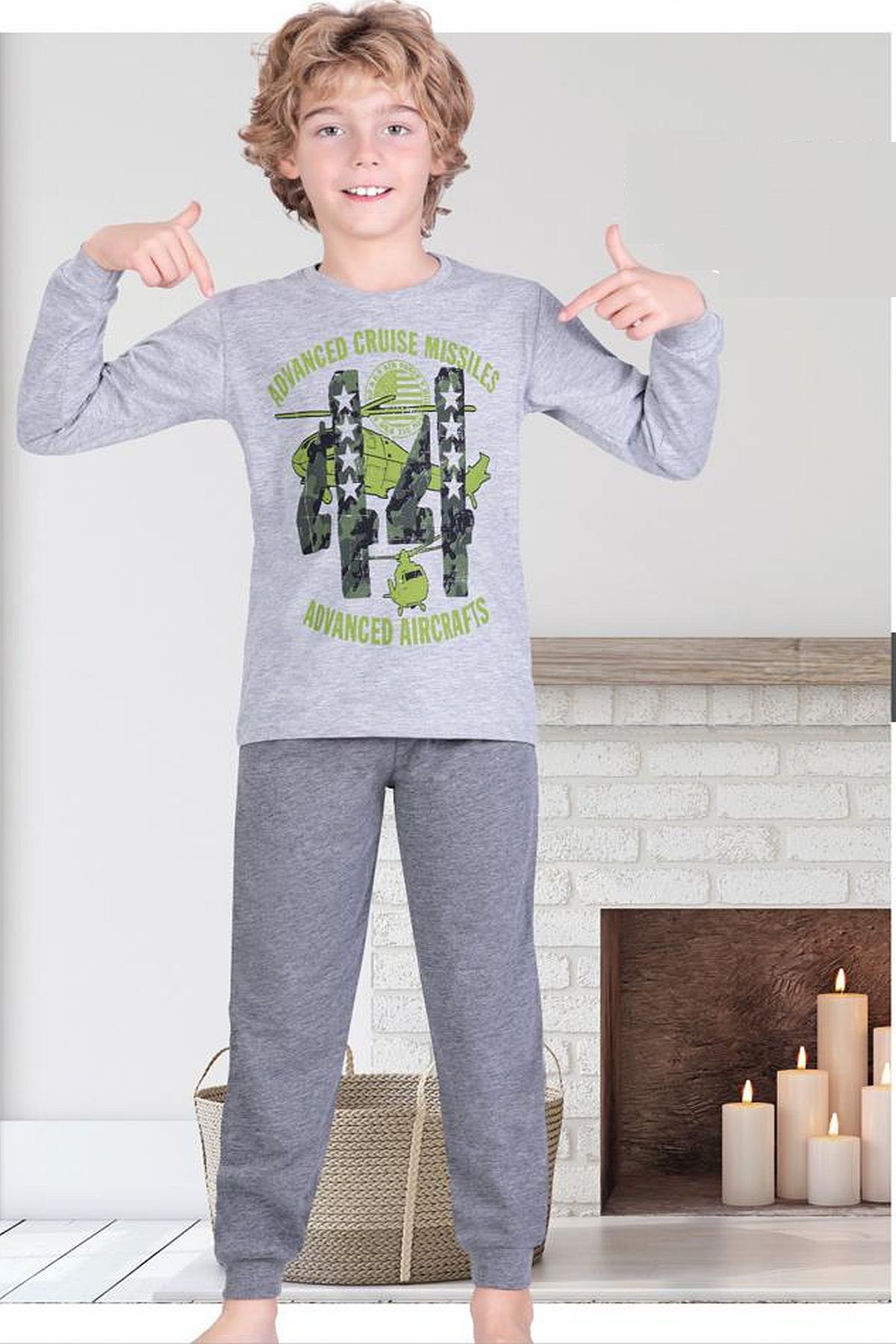 Uyku GiyimErsoy 827G Erkek Çocuk Garson Boy Uzun Kollu Pijama Takımı-Gri | Pijamapazari.comErsoy 827G Erkek Çocuk Garson Boy Uzun Kollu Pijama Takımı-Gri