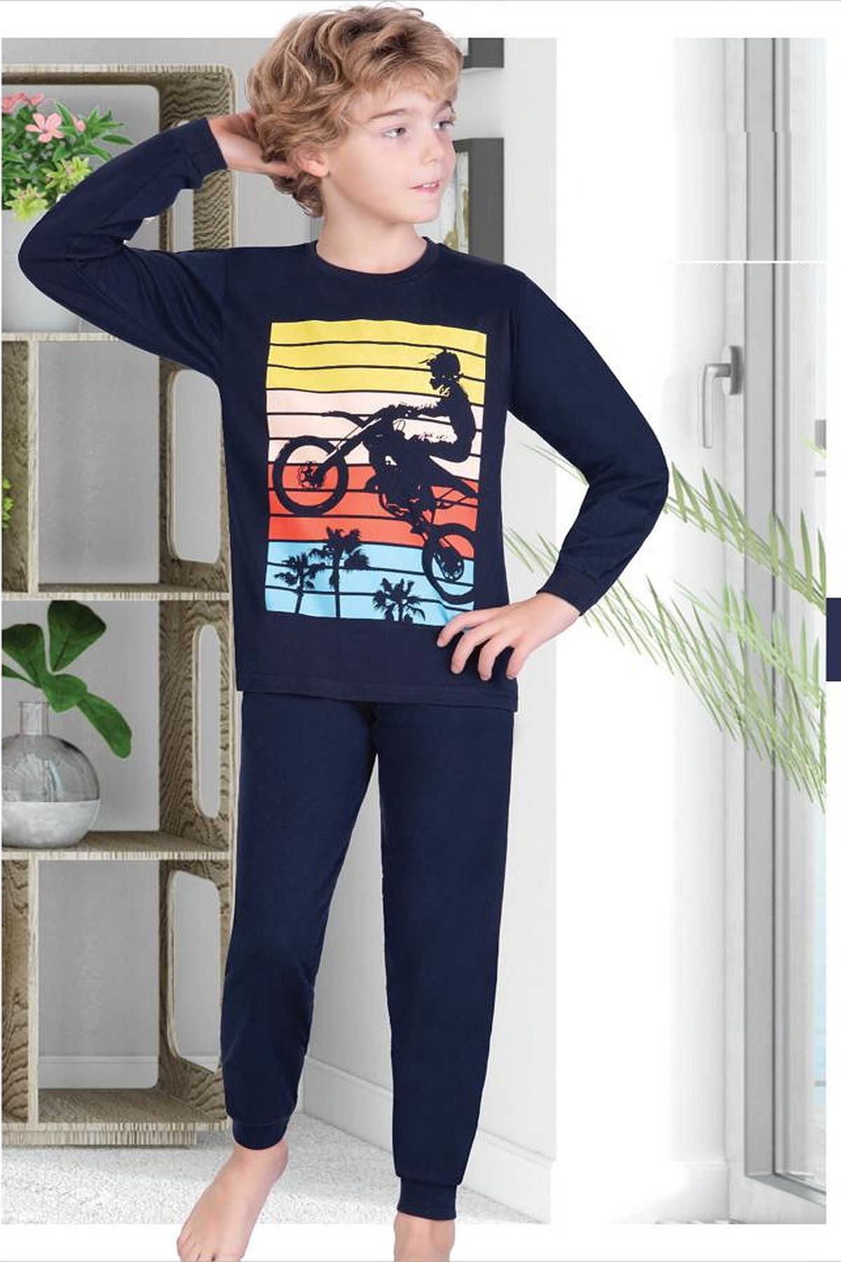 Uyku GiyimErsoy 828G Erkek Çocuk Garson Boy Uzun Kollu Pijama Takımı-Lacivert | Pijamapazari.comErsoy 828G Erkek Çocuk Garson Boy Uzun Kollu Pijama Takımı-Lacivert