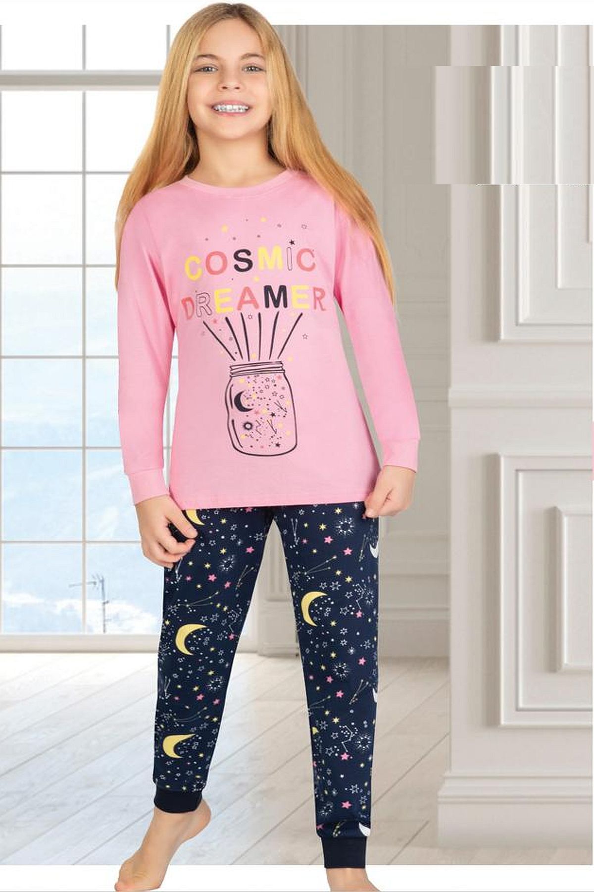 Uyku GiyimErsoy 851G Kız Çocuk Garson Boy Uzun Kollu Pijama Takımı-Pembe | Pijamapazari.comErsoy 851G Kız Çocuk Garson Boy Uzun Kollu Pijama Takımı-Pembe