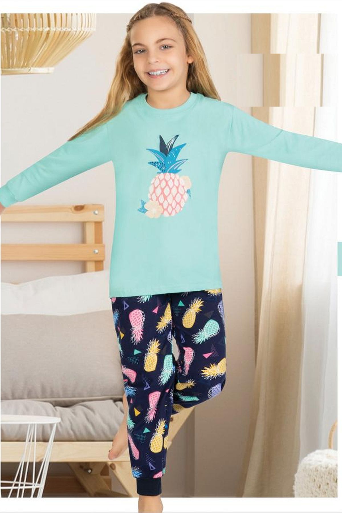 Uyku GiyimErsoy 852G Kız Çocuk Garson Boy Uzun Kollu Pijama Takımı-Mavi | Pijamapazari.comErsoy 852G Kız Çocuk Garson Boy Uzun Kollu Pijama Takımı-Mavi