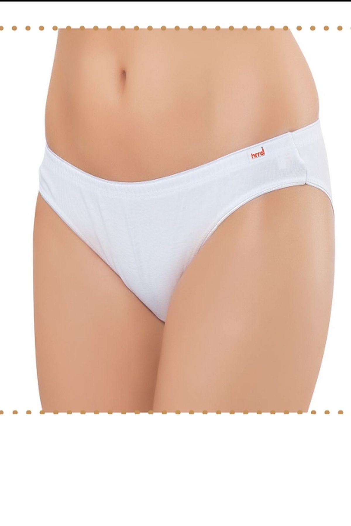KülotlarHMD 1001X6 Kadın 6'lı Ribana Düşük Bel Bikini Külot-Beyaz | Pijamapazari.comHMD 1001X6 Kadın 6'lı Ribana Düşük Bel Bikini Külot-Beyaz
