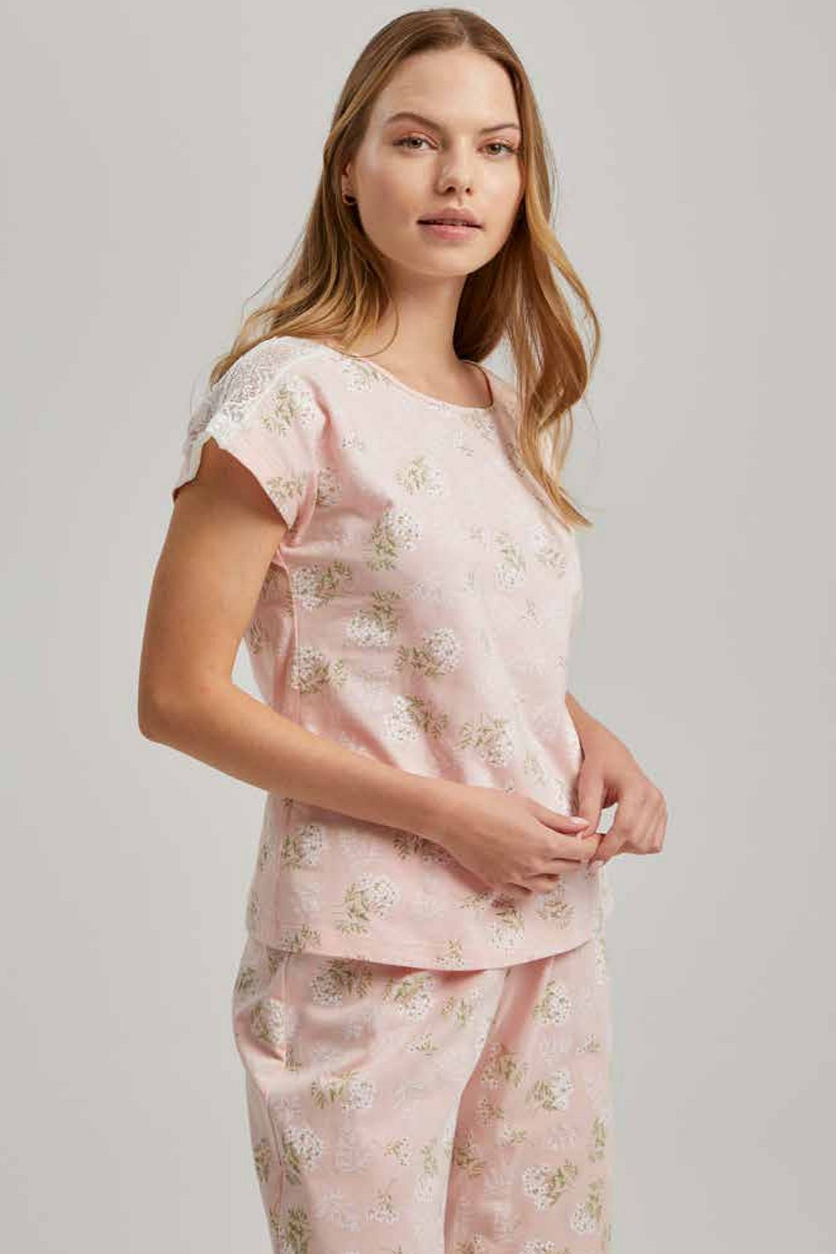 PijamalarLoomerie 23627 Kadın Kısa Kollu Pijama Takımı-Pembe | Pijamapazari.comLoomerie 23627 Kadın Kısa Kollu Pijama Takımı-Pembe