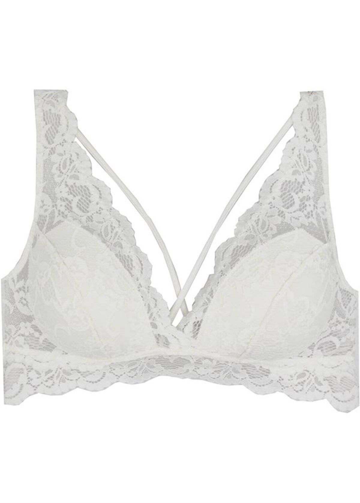 SütyenlerMagic Form 1470 Dantel Bralette Sütyen - Ekru