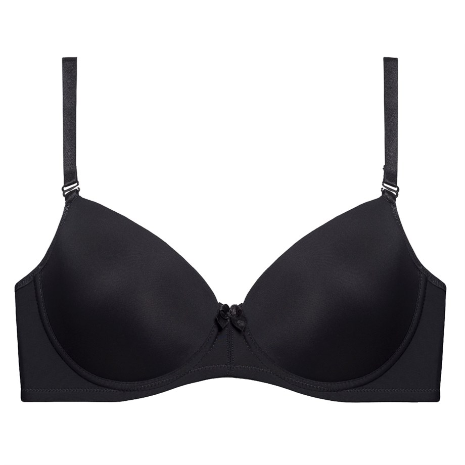 Magic Form 3045 İnce Süngerli Düz Kumaşlı Sütyen - SiyahSütyenlerMagic Form