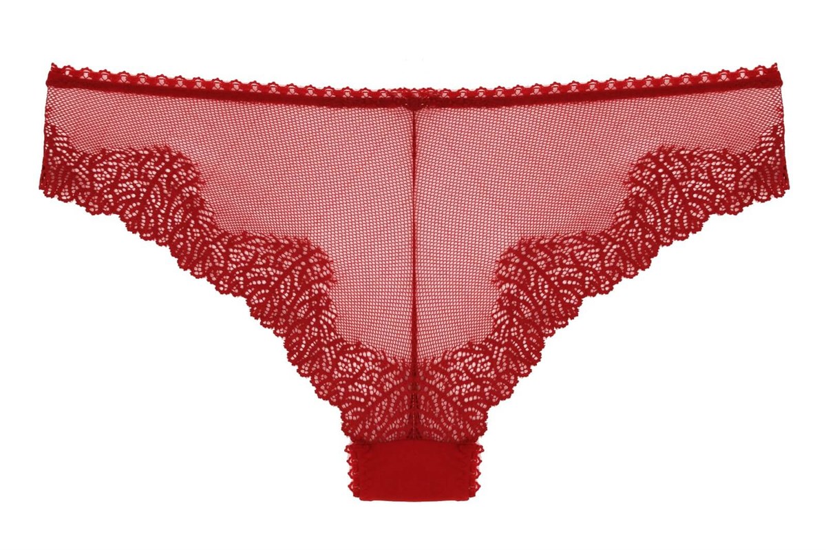 KülotlarMagic Form 312 Arkası Dantelli Normal Külot - Kırmızı