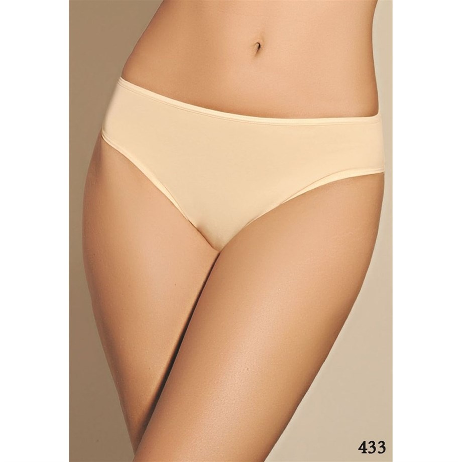 Magic Form 433 Penye Kumaşlı Yüksek Belli Üçlü Paket Normal Külot - TenKülotlarMagic Form