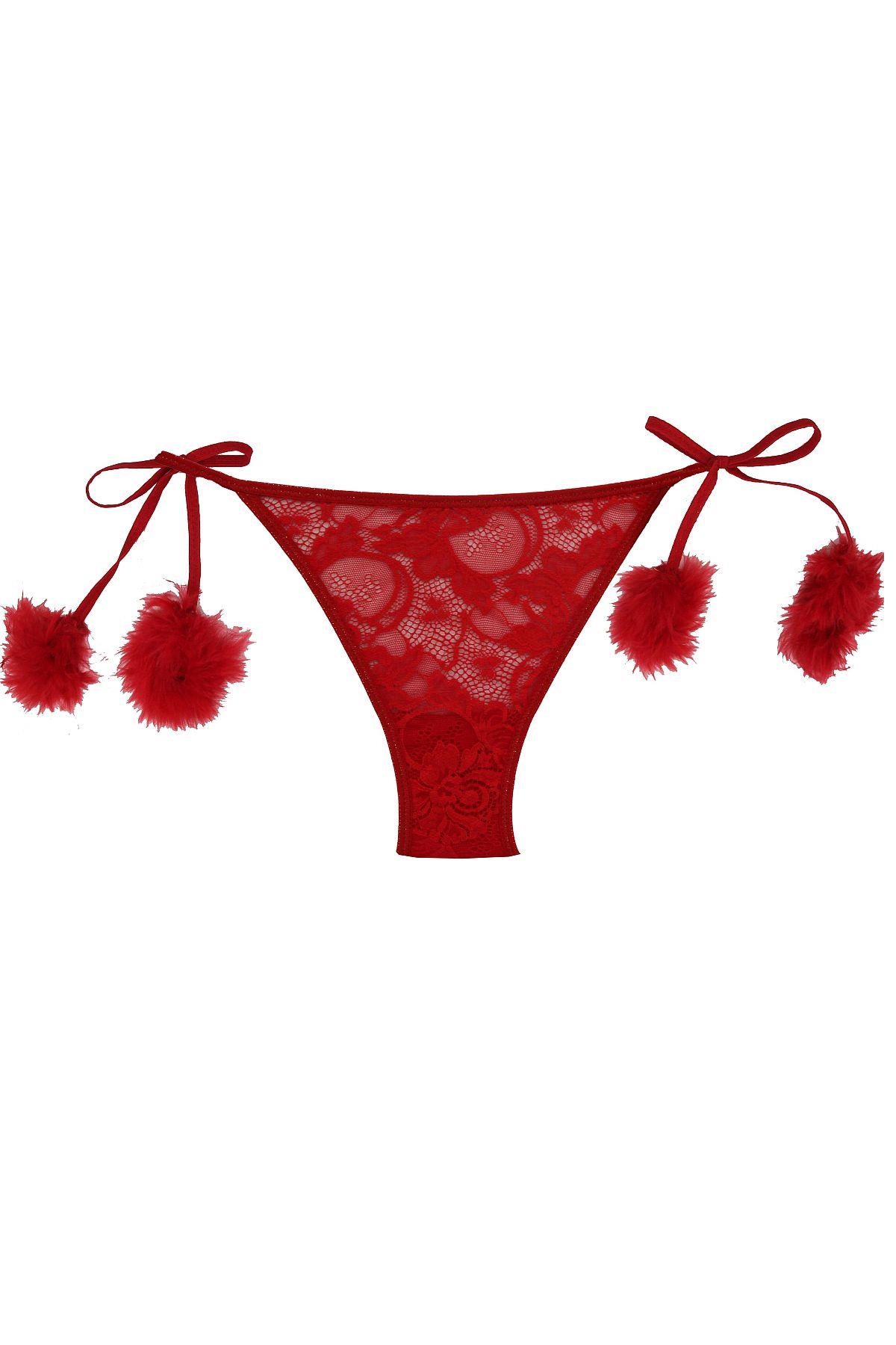 KülotlarMagic Form 450 Kadın Yanları Ponponlu Dantel Külot-Kırmızı | Pijamapazari.comMagic Form 450 Kadın Yanları Ponponlu Dantel Külot-Kırmızı