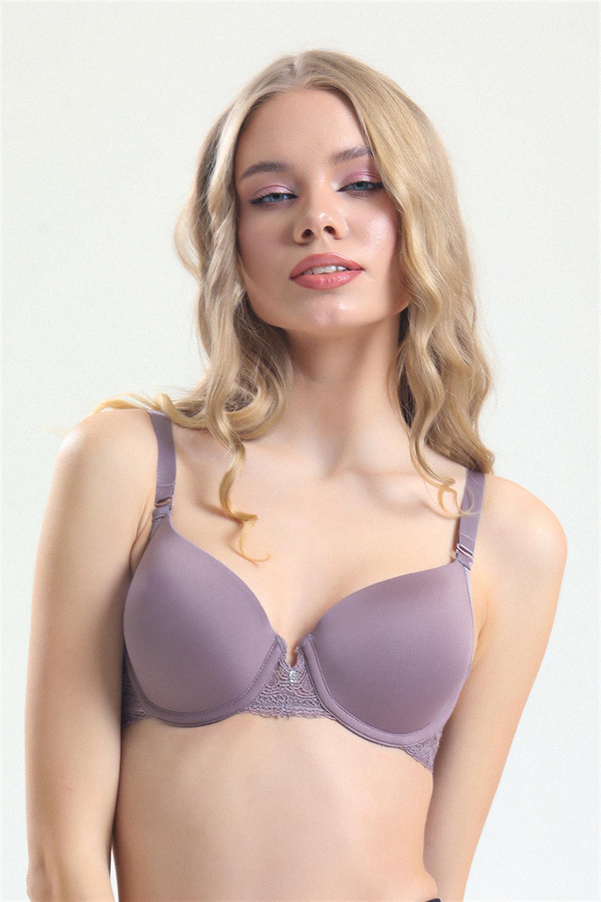 SütyenlerMagic Form 4520 Kadın Destekli Dantelli Sütyen-Çinko | Pijamapazari.comMagic Form 4520 Kadın Destekli Dantelli Sütyen-Çinko