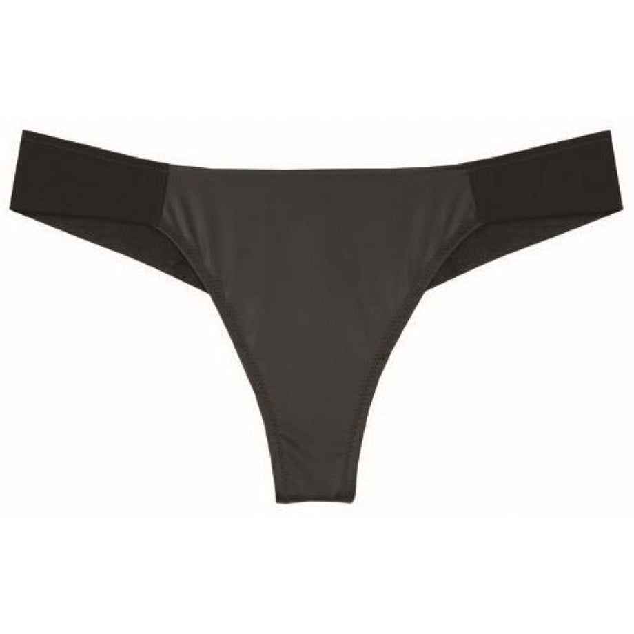 Magic Form 459 Deri Kumaşlı Brazil String Külot - SiyahKülotlarMagic Form