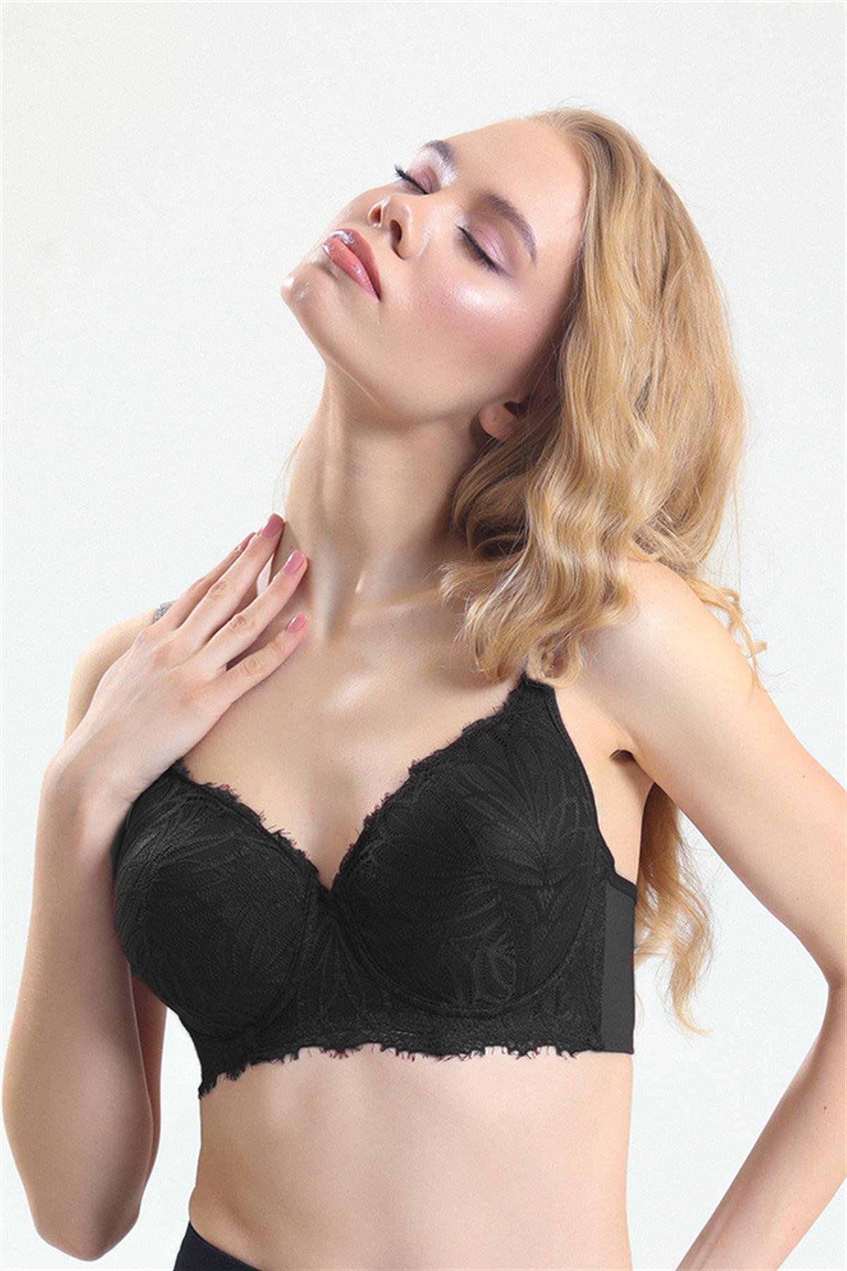 SütyenlerMagic Form 5685 Kadın Dantelli Süngerli Büyük Beden Toparlayıcı Sütyen-Siyah | Pijamapazari.comMagic Form 5685 Kadın Dantelli Süngerli Büyük Beden Toparlayıcı Sütyen-Siyah