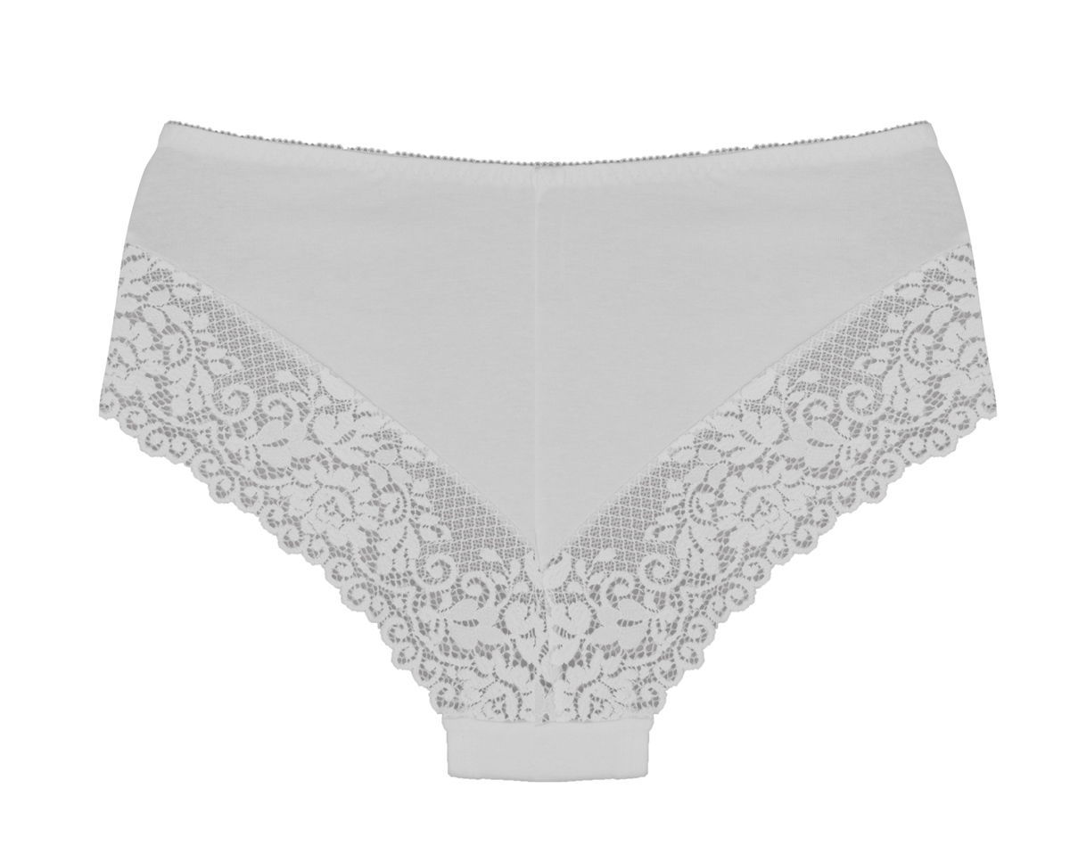 KülotlarMagic Form 719 Penye Dantelli Normal Külot-Beyaz | Pijamapazari.comMagic Form 719 Penye Dantelli Normal Külot-Beyaz