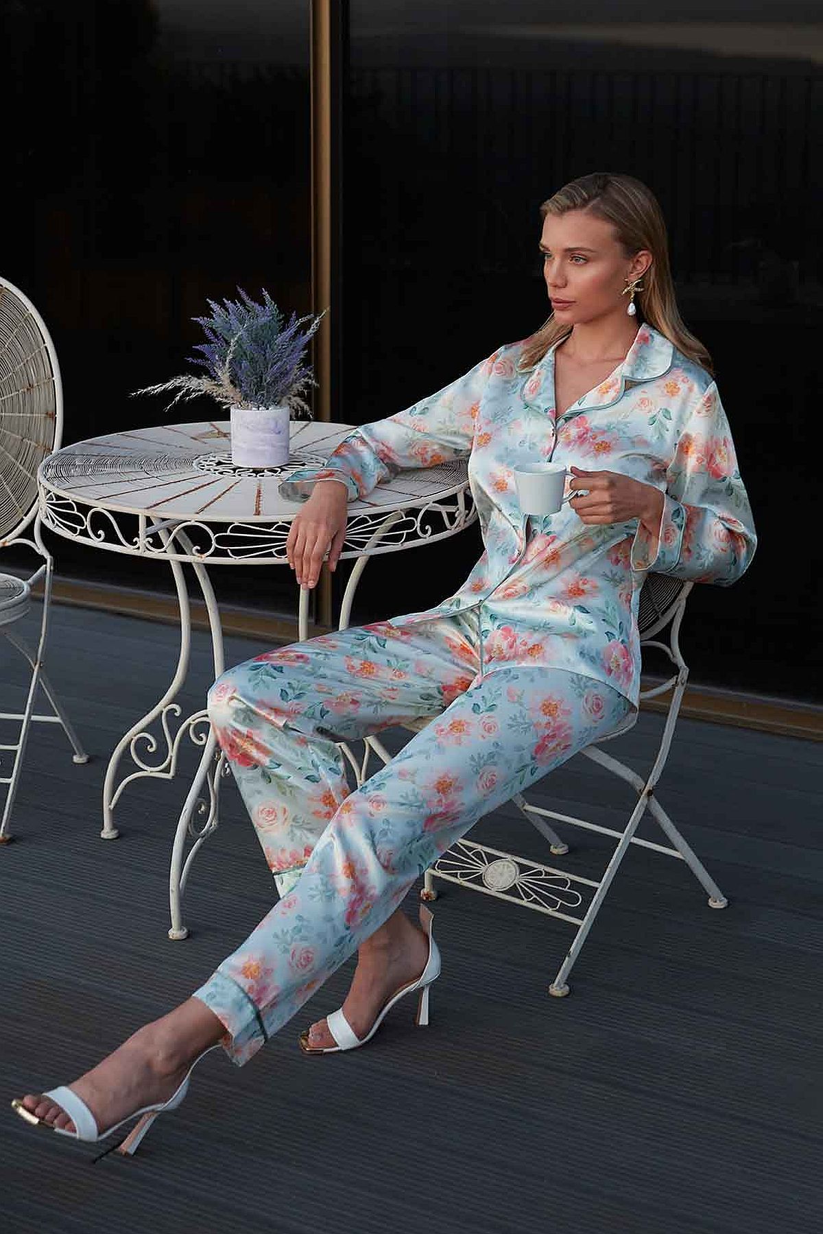 PijamalarNurteks 5654 Kadın Saten Pijama Takım-Mint | Pijamapazari.comNurteks 5654 Kadın Saten Pijama Takım-Mint