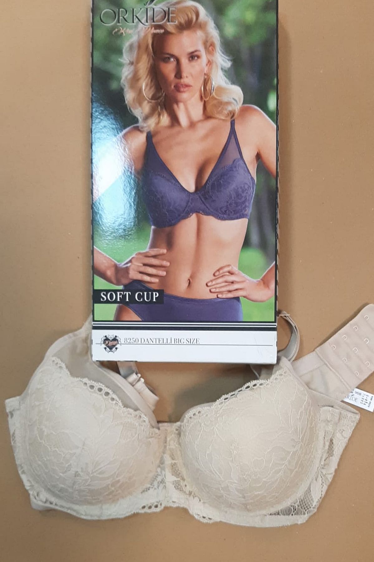 SütyenlerOrkide  8250 Büyük Beden Soft Cup Dantelli Sütyen-Ten | Pijamapazari.comOrkide  8250 Büyük Beden Soft Cup Dantelli Sütyen-Ten