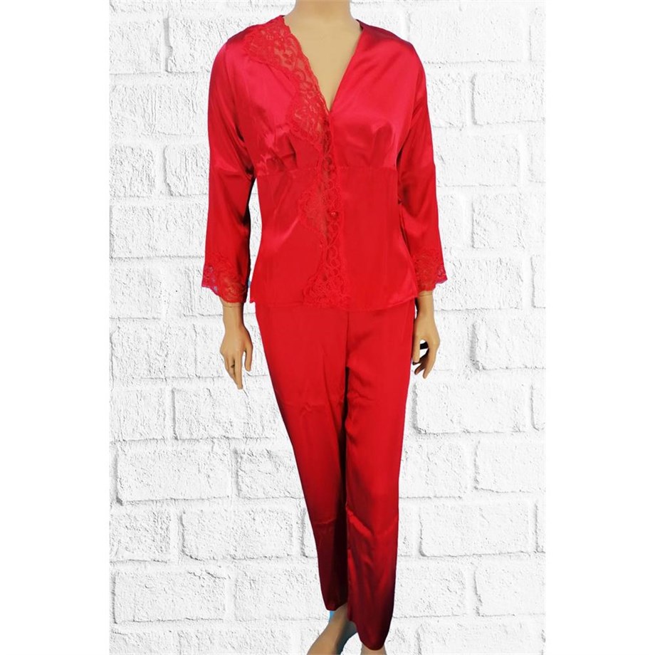 Pierre Cardin 1160 Pijama Takımı - KırmızıPijamalarPierre Cardin
