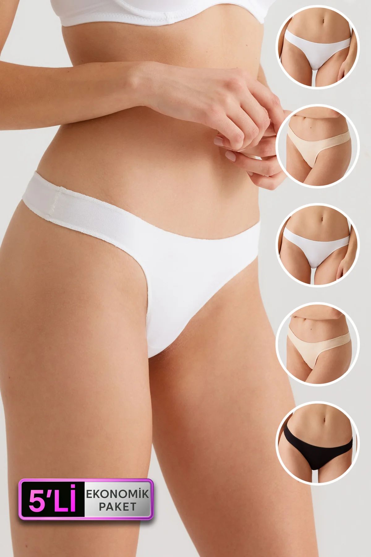 KülotlarPierre Cardin 2051 Kadın İz yapmayan 5'li Ekonomik Paket Pamuklu Tanga Külot-Renkli | Pijamapazari.comPierre Cardin 2051 Kadın İz yapmayan 5'li Ekonomik Paket Pamuklu Tanga Külot-Renkli