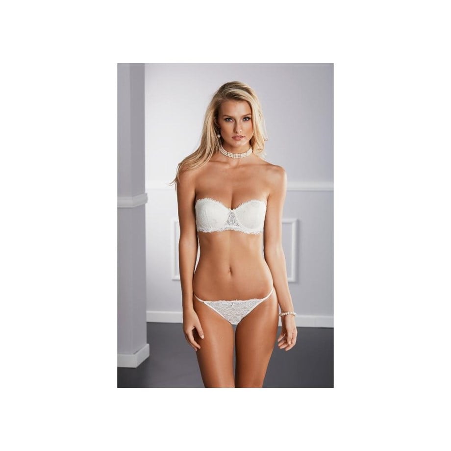 Pierre Cardin 4034 Carlina Boş Kap Sütyen Külot Takımı - EkruSütyen & Külot TakımlarPierre Cardin
