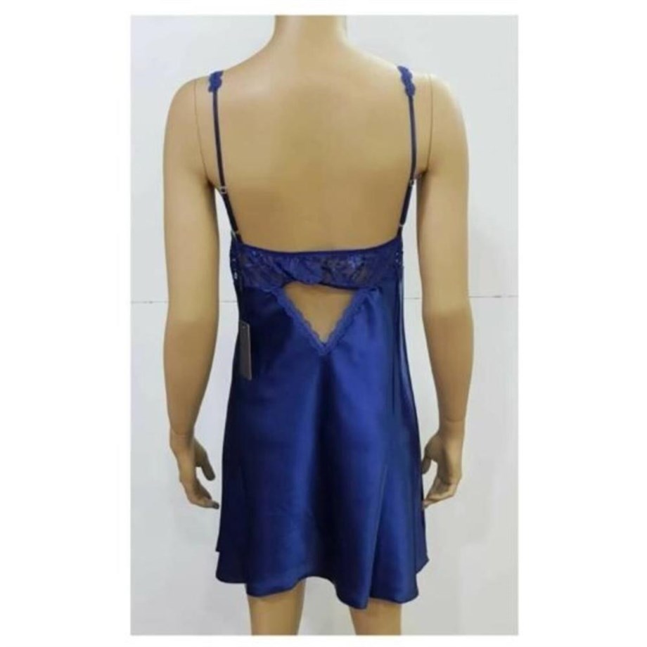 Pierre Cardin 4090 Gecelik Sabahlık Takım - LacivertSaten Gecelik & Sabahlık TakımlarPierre Cardin