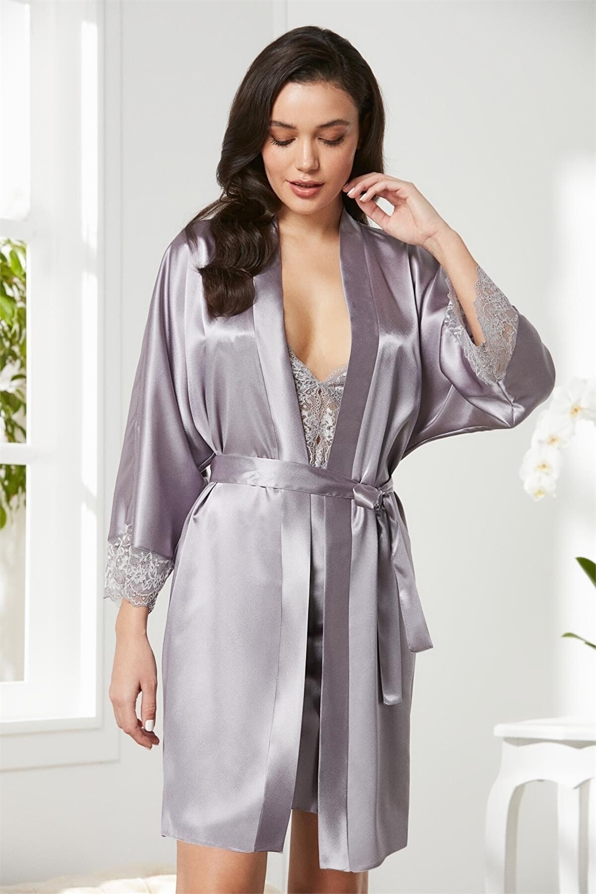 Sabahlıklı Gecelik TakımlarPierre Cardin 4280 Kadın Saten Dantelli Gecelik Sabahlık Takım-Royal | Pijamapazari.comPierre Cardin 4280 Kadın Saten Dantelli Gecelik Sabahlık Takım-Royal