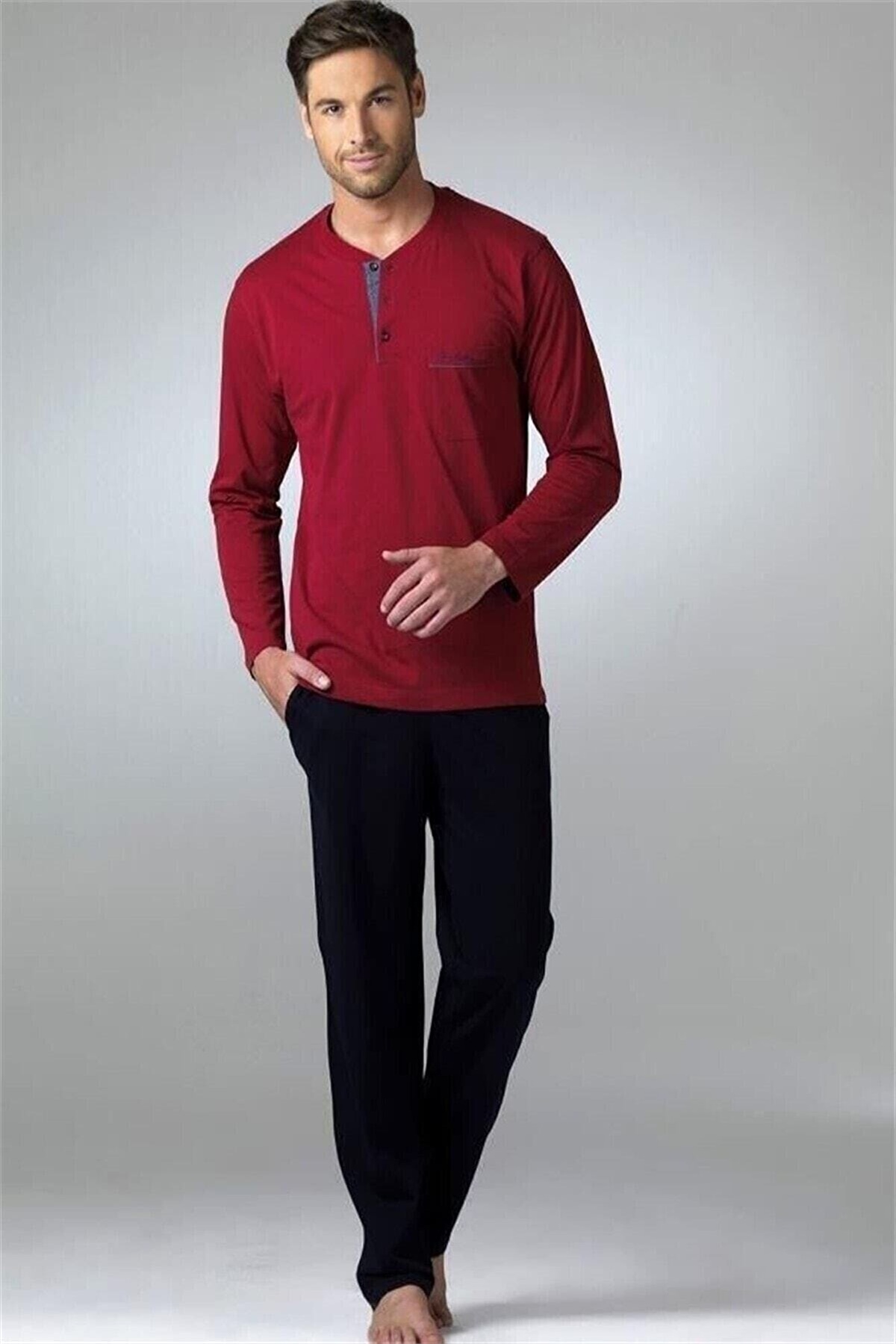 PijamalarPierre Cardin 5454 Erkek Uzun Kollu Pijama Takımı-Bordo | Pijamapazari.comPierre Cardin 5454 Erkek Uzun Kollu Pijama Takımı-Bordo