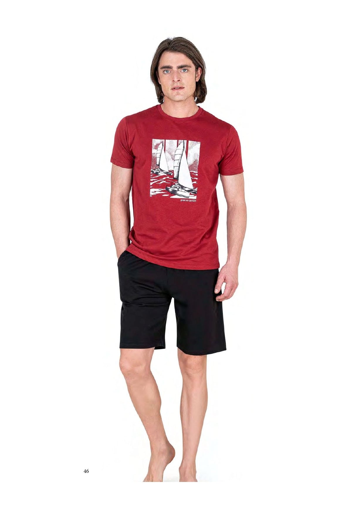 PijamalarPierre Cardin 6039 Erkek Kısa Kollu Şortlu Pijama Takım-Bordo | Pijamapazari.comPierre Cardin 6039 Erkek Kısa Kollu Şortlu Pijama Takım-Bordo