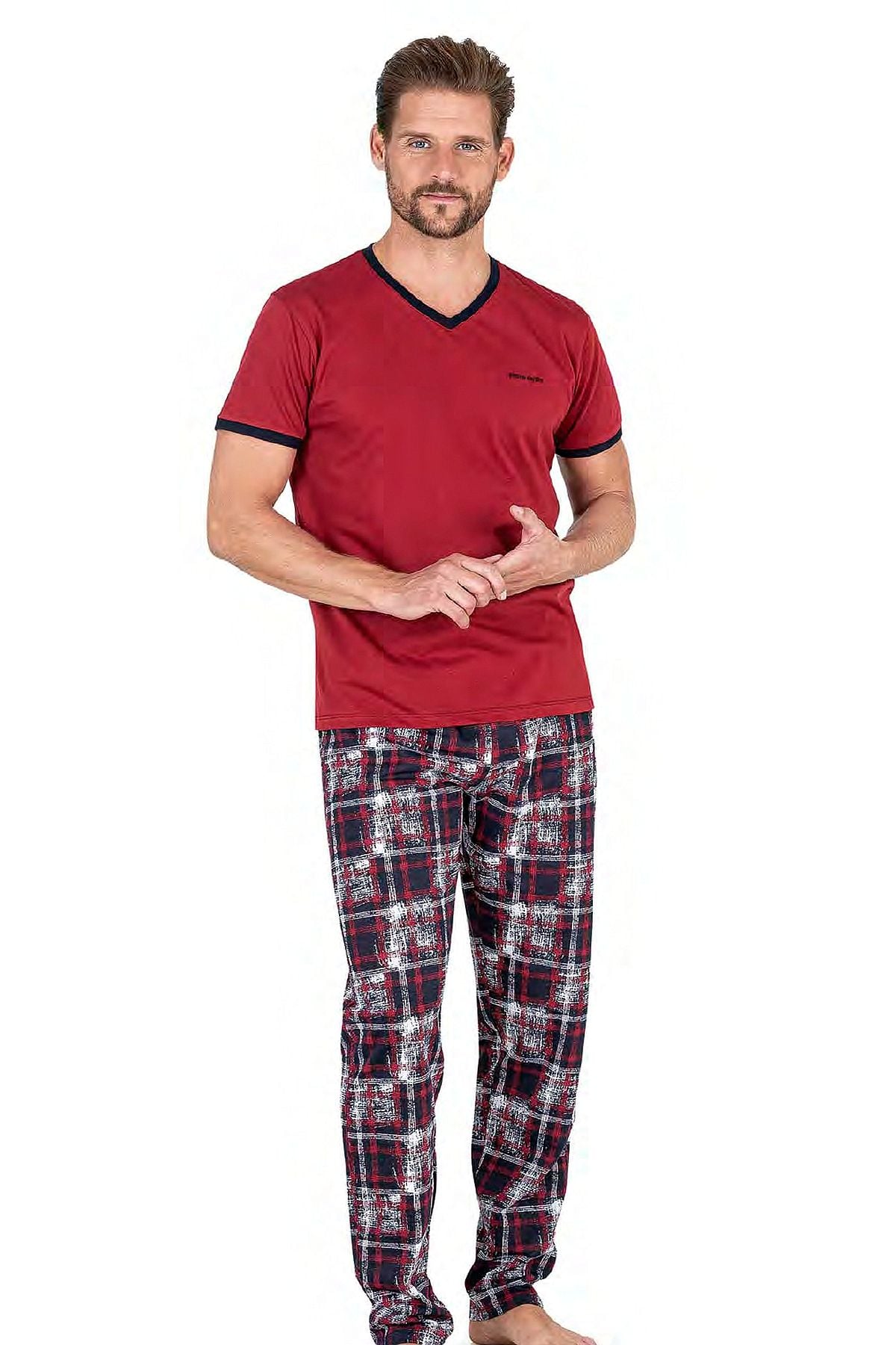 PijamalarPierre Cardin 6046 Erkek Kısa Kollu Penye Pijama Takımı-Bordo | Pijamapazari.comPierre Cardin 6046 Erkek Kısa Kollu Penye Pijama Takımı-Bordo