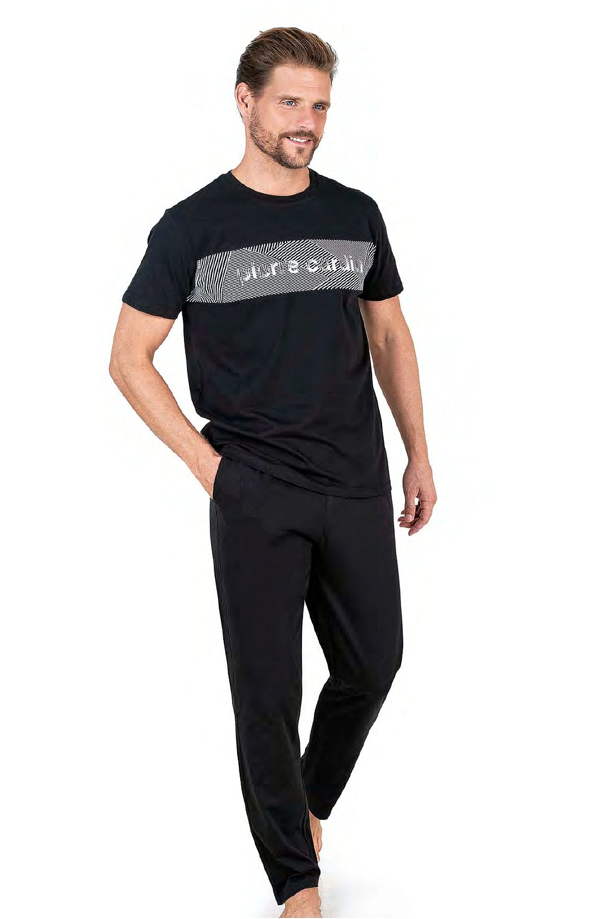 PijamalarPierre Cardin 6050 Erkek Kısa Kollu Penye Pijama Takımı-Siyah | Pijamapazari.comPierre Cardin 6050 Erkek Kısa Kollu Penye Pijama Takımı-Siyah