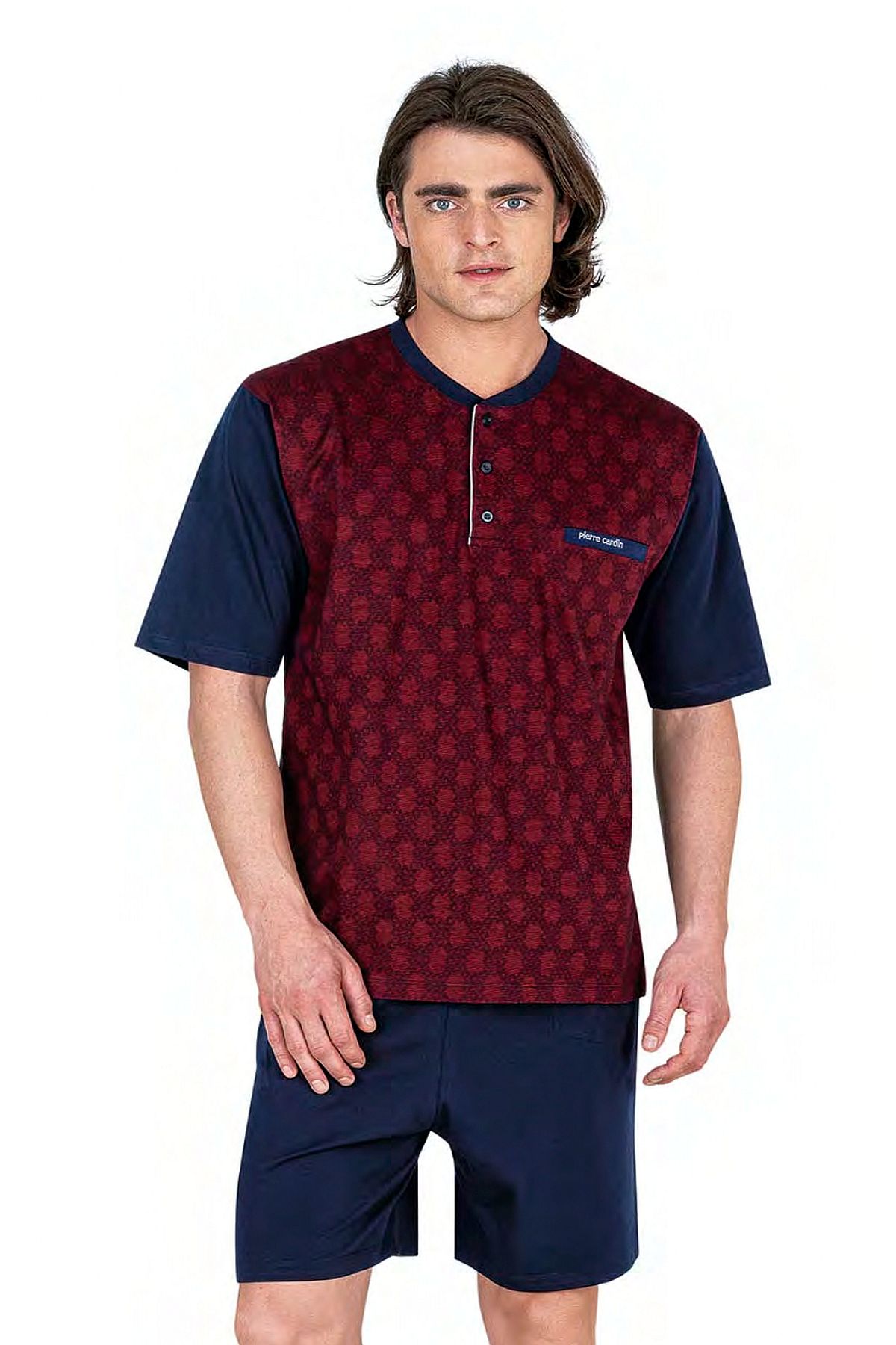 PijamalarPierre Cardin 6055 Erkek Kısa Kollu Jakarlı 3'lü Pijama Takımı-Bordo | Pijamapazari.comPierre Cardin 6055 Erkek Kısa Kollu Jakarlı 3'lü Pijama Takımı-Bordo