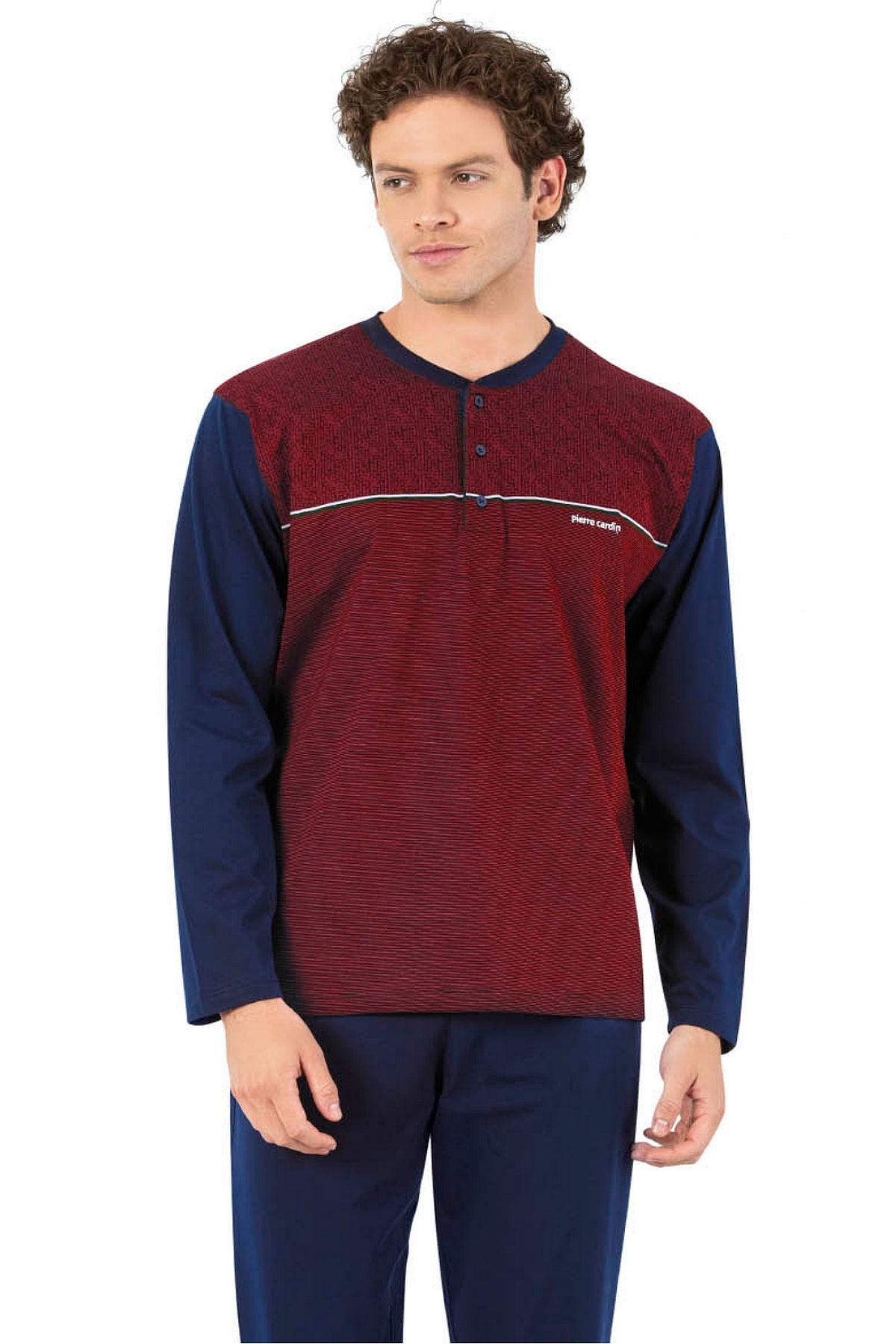 PijamalarPierre Cardin 6056 Erkek Uzun Kollu Önden Üç Düğmeli Pijama Takım-Bordo | Pijamapazari.comPierre Cardin 6056 Erkek Uzun Kollu Önden Üç Düğmeli Pijama Takım-Bordo