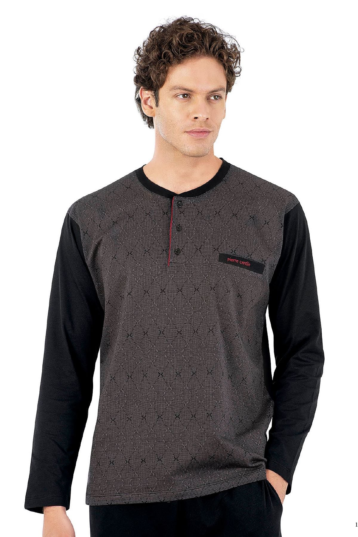 PijamalarPierre Cardin 6059 Erkek Uzun Kollu Önden Üç Düğmeli Pijama Takım-Siyah | Pijamapazari.comPierre Cardin 6059 Erkek Uzun Kollu Önden Üç Düğmeli Pijama Takım-Siyah