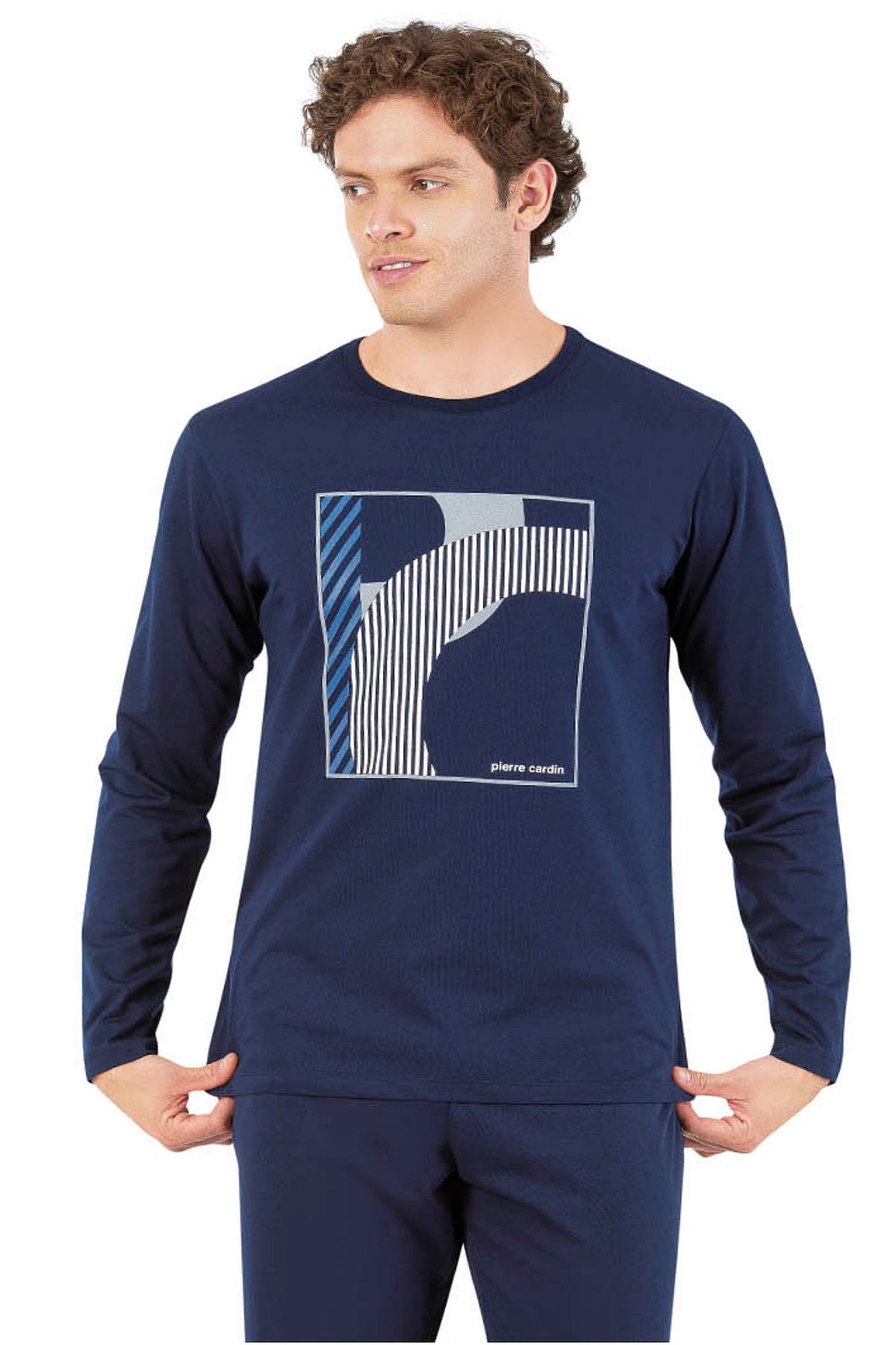 PijamalarPierre Cardin 6060 Erkek Uzun Kollu Bisiklet Yaka Pijama Takımı-Lacivert | Pijamapazari.comPierre Cardin 6060 Erkek Uzun Kollu Bisiklet Yaka Pijama Takımı-Lacivert