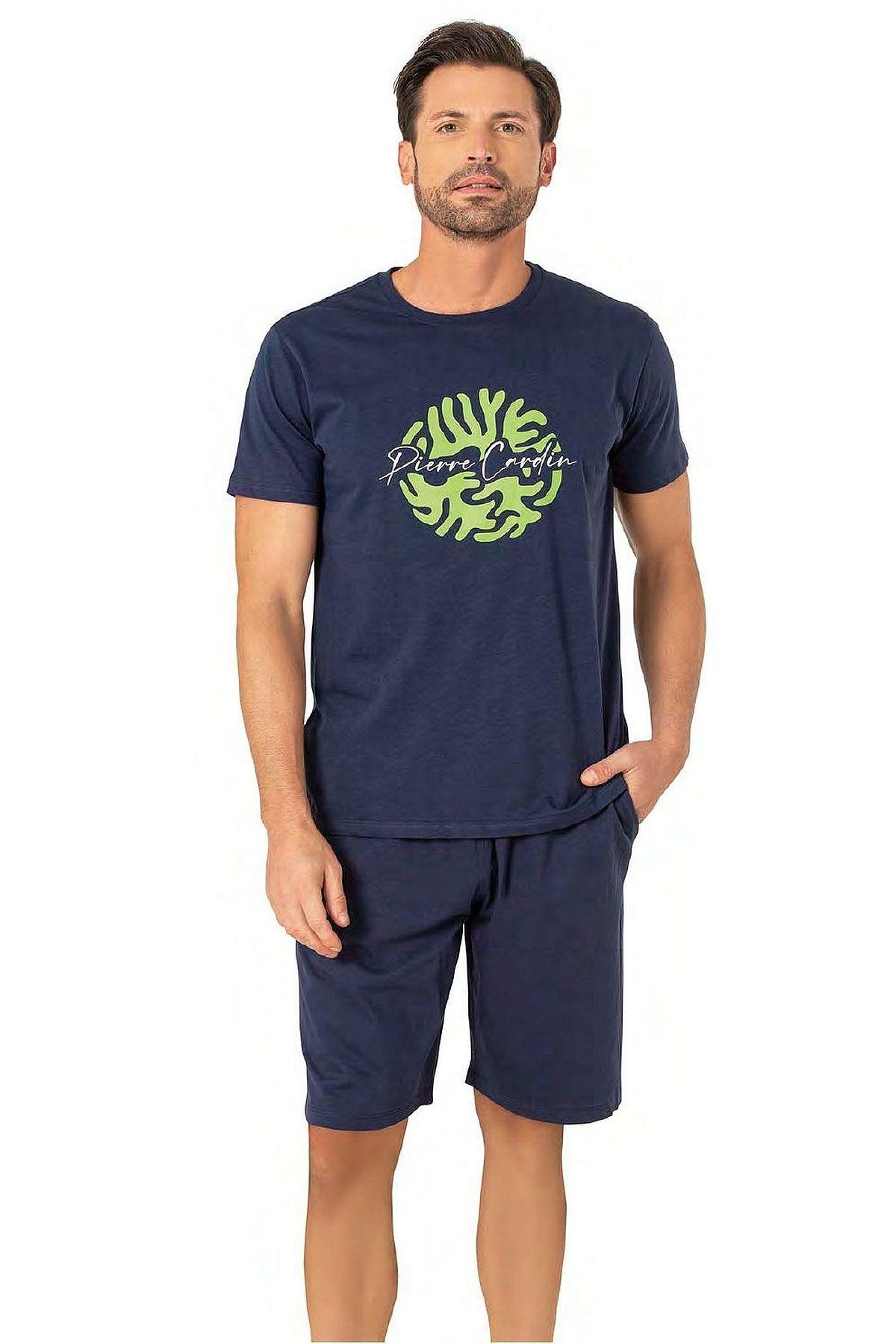 PijamalarPierre Cardin 6074 Erkek Kısa Kollu Şortlu Pijama Takım-İndigo | Pijamapazari.comPierre Cardin 6074 Erkek Kısa Kollu Şortlu Pijama Takım-İndigo