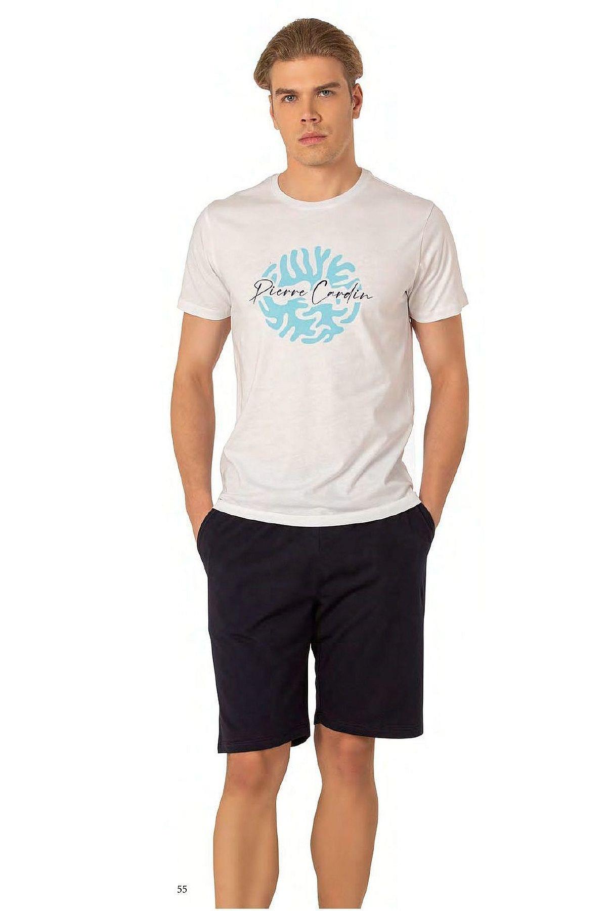 PijamalarPierre Cardin 6074 Erkek Kısa Kollu Şortlu Pijama Takım-Beyaz | Pijamapazari.comPierre Cardin 6074 Erkek Kısa Kollu Şortlu Pijama Takım-Beyaz