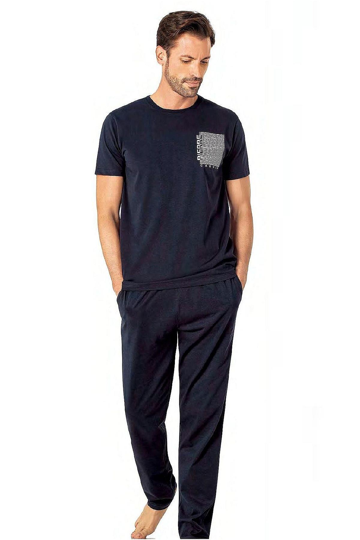 PijamalarPierre Cardin 6075 Erkek Kısa Kollu Bisiklet Yaka Pijama Takım-Lacivert | Pijamapazari.comPierre Cardin 6075 Erkek Kısa Kollu Bisiklet Yaka Pijama Takım-Lacivert