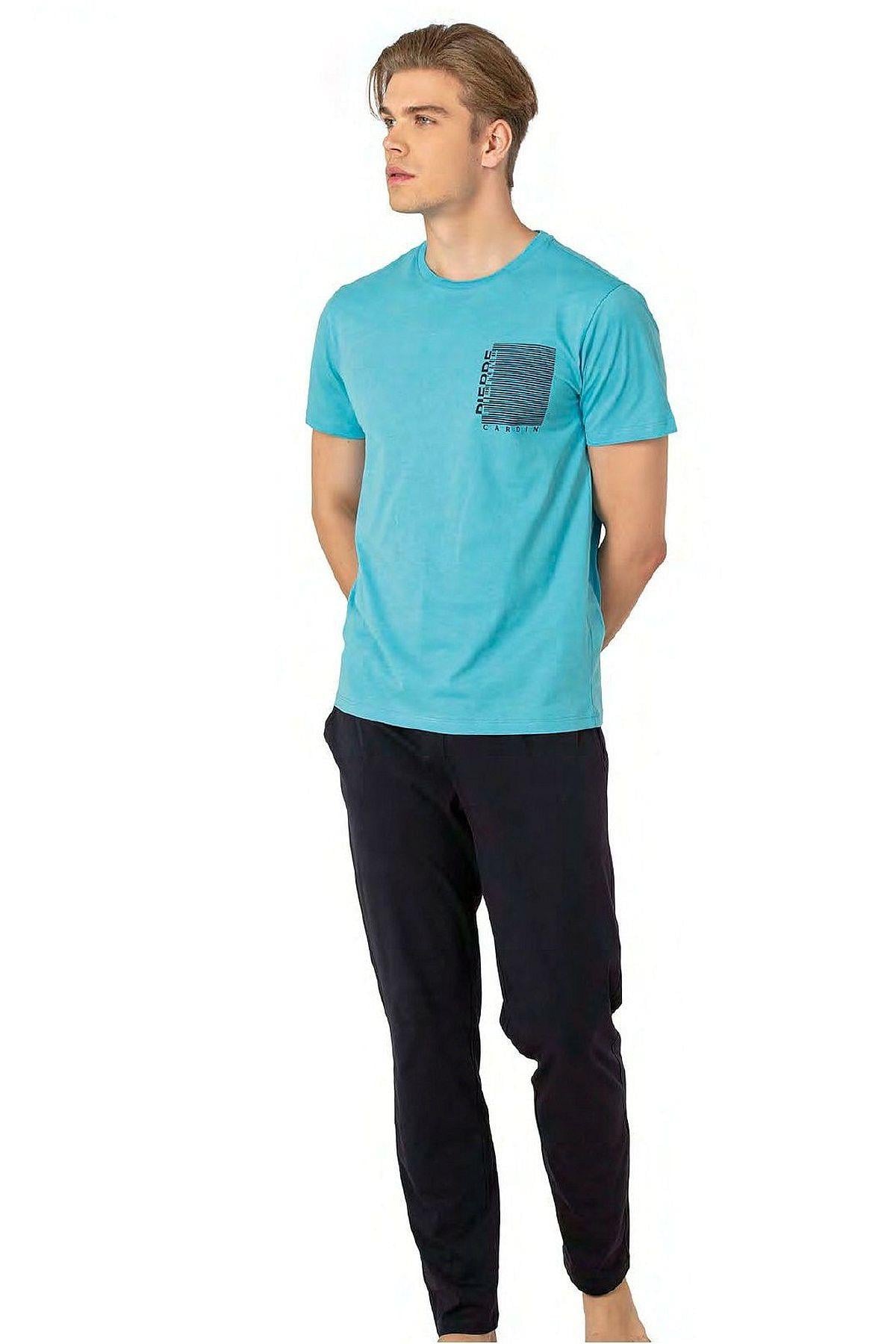 PijamalarPierre Cardin 6075 Erkek Kısa Kollu Bisiklet Yaka Pijama Takım-Mavi | Pijamapazari.comPierre Cardin 6075 Erkek Kısa Kollu Bisiklet Yaka Pijama Takım-Mavi