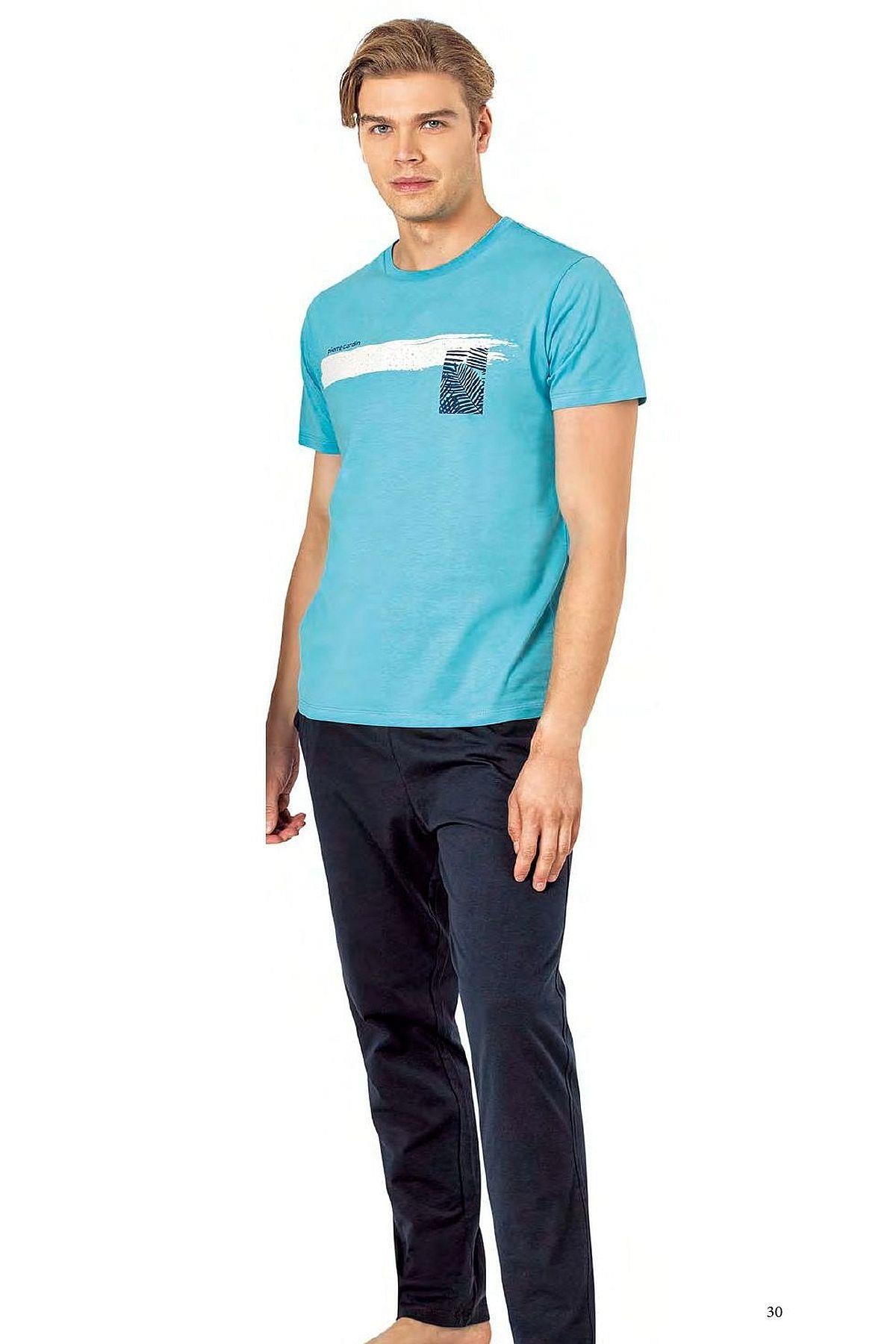 PijamalarPierre Cardin 6077 Erkek Kısa Kollu Bisiklet Yaka Pijama Takım-Mavi | Pijamapazari.comPierre Cardin 6077 Erkek Kısa Kollu Bisiklet Yaka Pijama Takım-Mavi