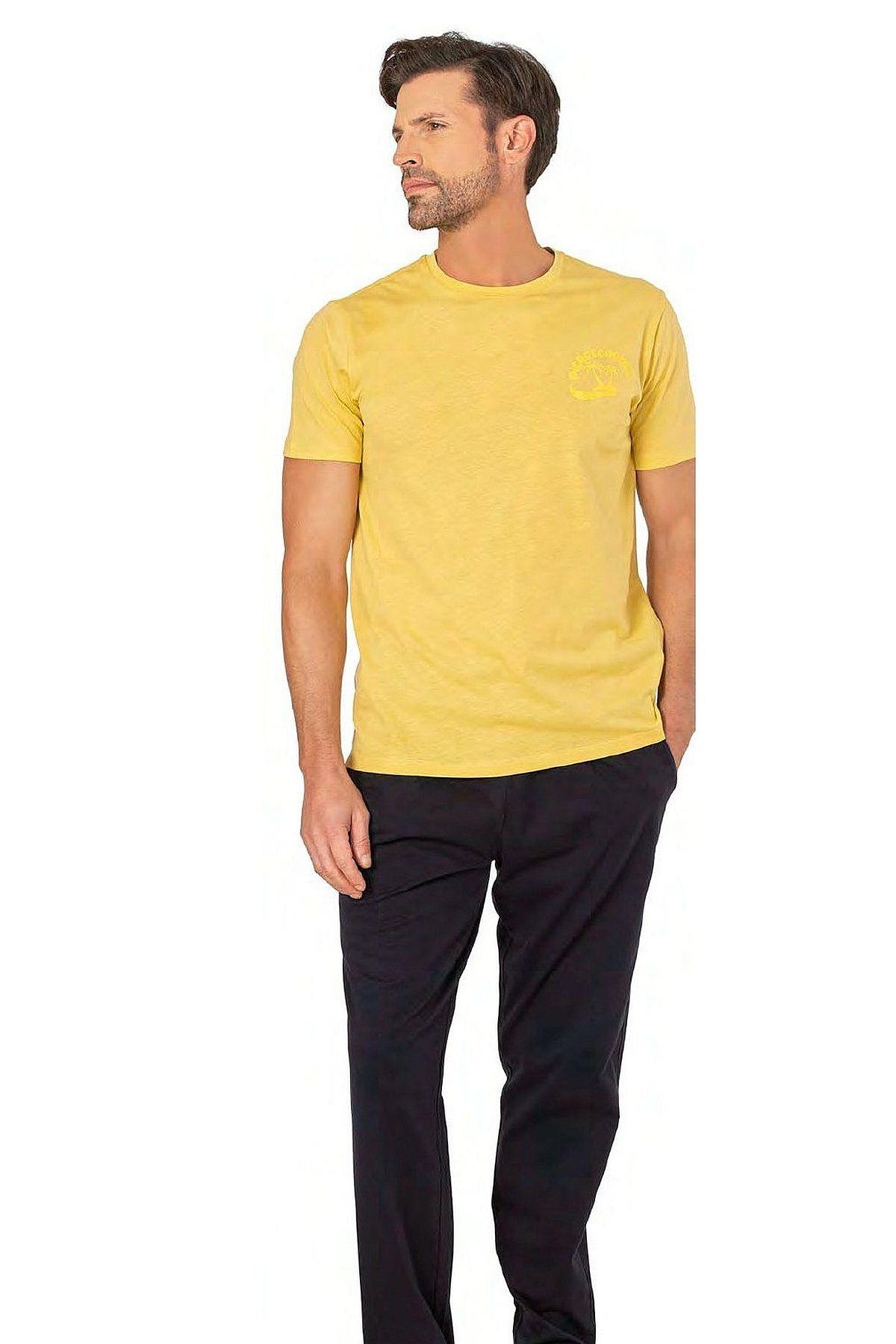 PijamalarPierre Cardin 6079 Erkek Kısa Kollu Bisiklet Yaka Pijama Takım-Sarı | Pijamapazari.comPierre Cardin 6079 Erkek Kısa Kollu Bisiklet Yaka Pijama Takım-Sarı