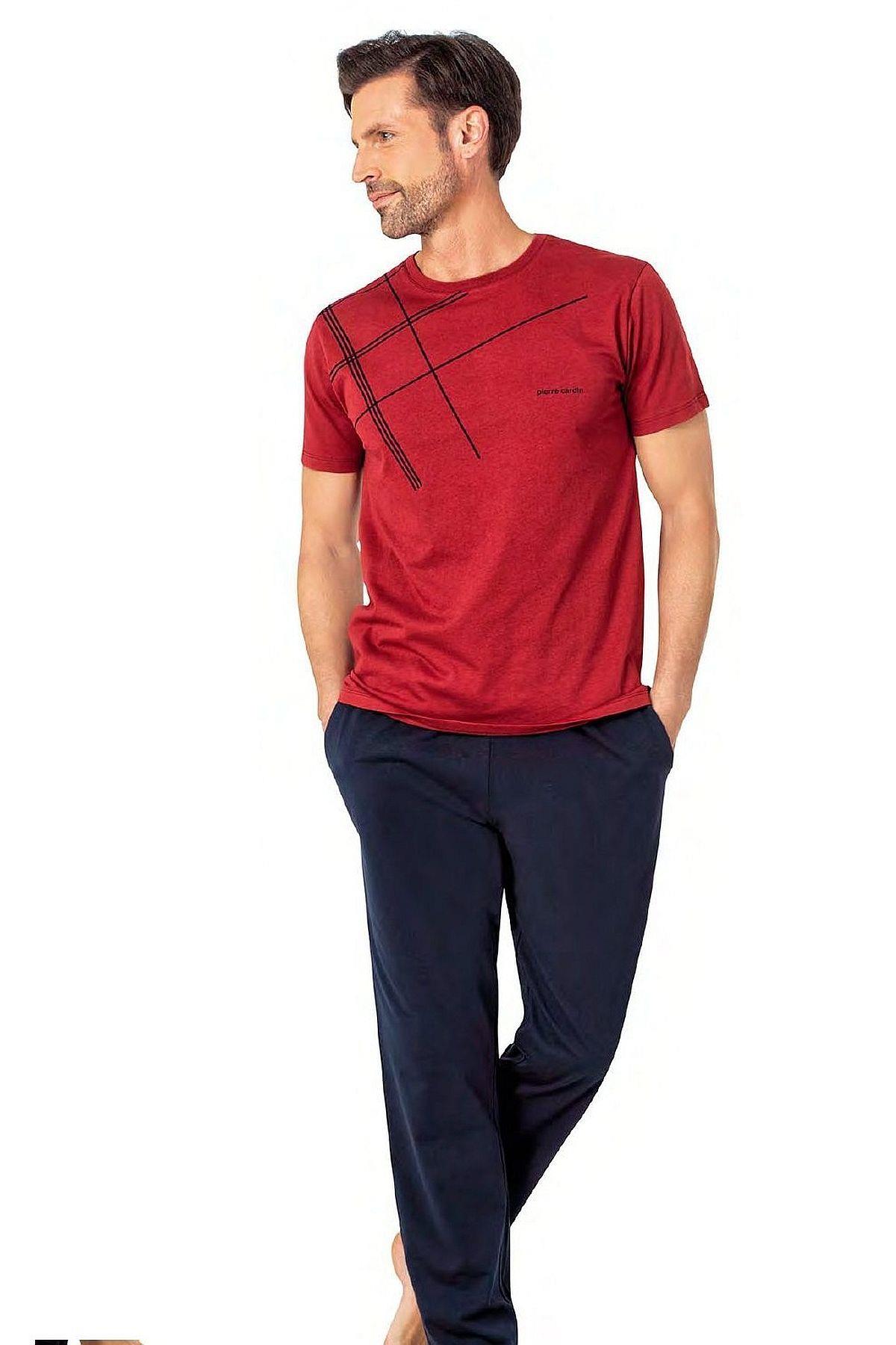 PijamalarPierre Cardin 6081 Erkek Kısa Kollu Bisiklet Yaka Pijama Takım-Bordo | Pijamapazari.comPierre Cardin 6081 Erkek Kısa Kollu Bisiklet Yaka Pijama Takım-Bordo