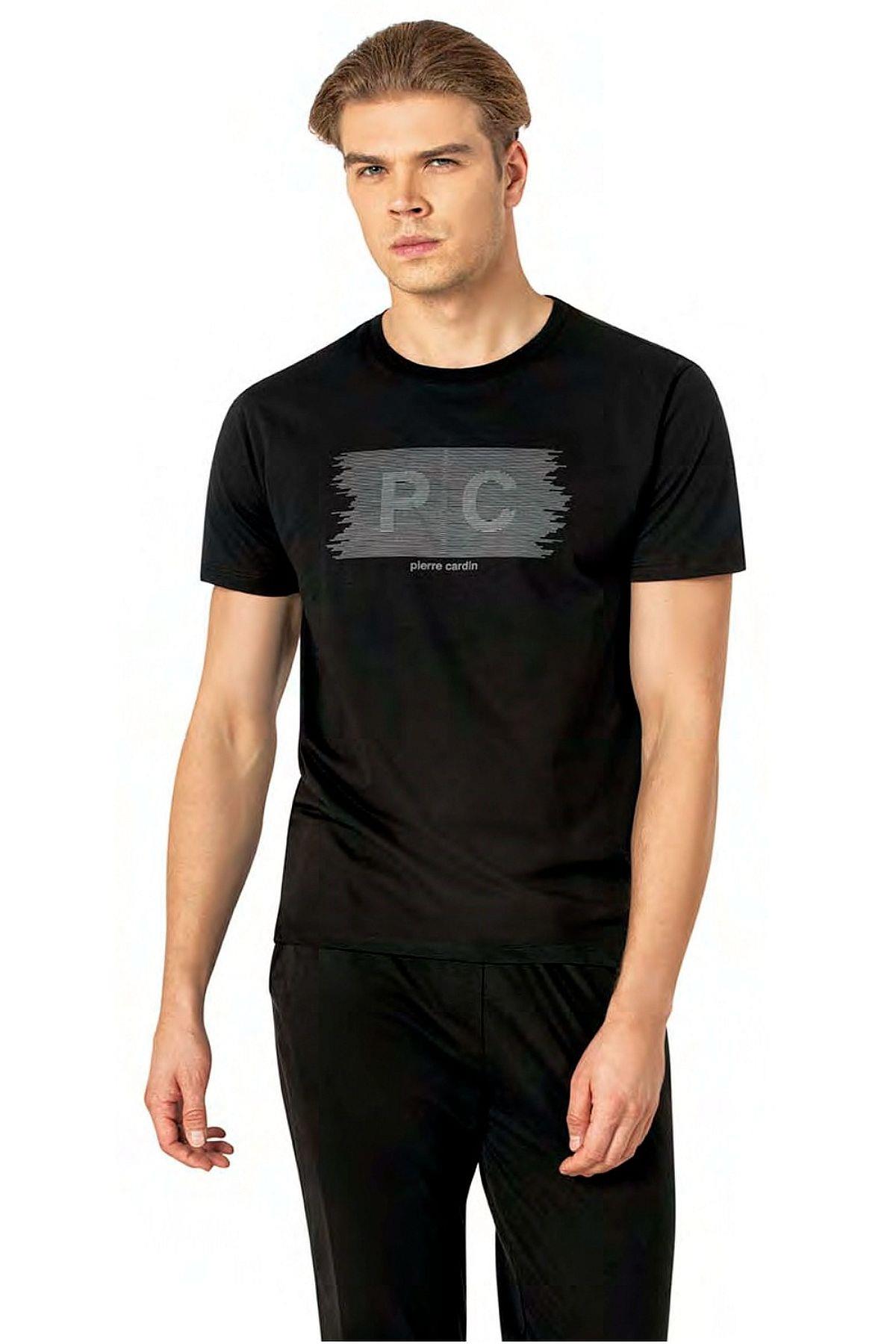 PijamalarPierre Cardin 6084 Erkek Kısa Kollu Bisiklet Yaka Pijama Takım-Siyah | Pijamapazari.comPierre Cardin 6084 Erkek Kısa Kollu Bisiklet Yaka Pijama Takım-Siyah