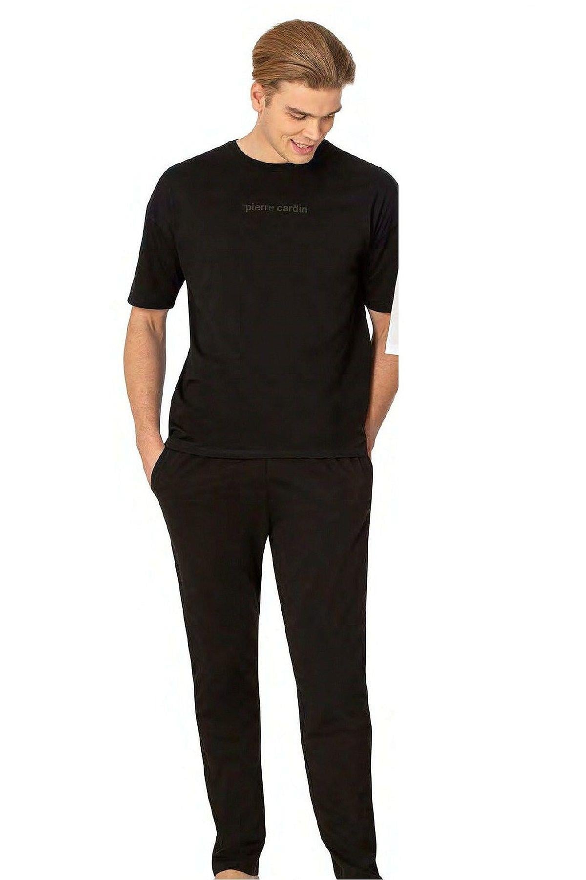 PijamalarPierre Cardin 6086 Erkek Kısa Kollu Bisiklet Yaka Oversize Pijama Takım-Siyah | Pijamapazari.comPierre Cardin 6086 Erkek Kısa Kollu Bisiklet Yaka Oversize Pijama Takım-Siyah