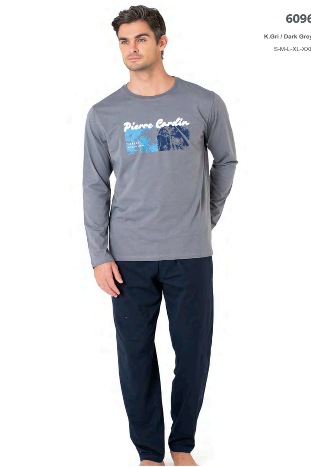 PijamalarPierre Cardin 6096 Erkek Uzun Kollu Bisiklet Yaka Pijama Takımı-Gri | Pijamapazari.comPierre Cardin 6096 Erkek Uzun Kollu Bisiklet Yaka Pijama Takımı-Gri