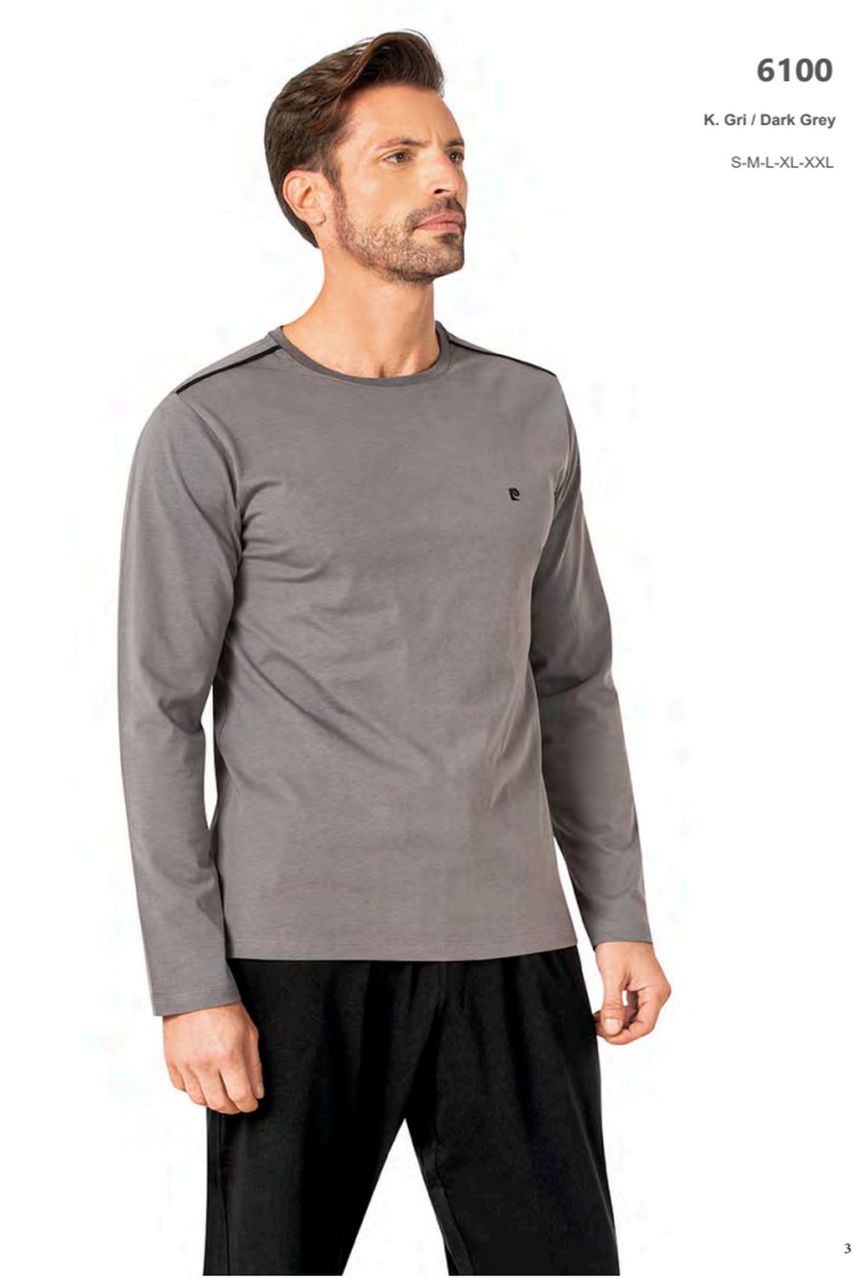 PijamalarPierre Cardin 6100 Erkek Uzun Kollu Bisiklet Yaka Pijama Takımı-Gri | Pijamapazari.comPierre Cardin 6100 Erkek Uzun Kollu Bisiklet Yaka Pijama Takımı-Gri