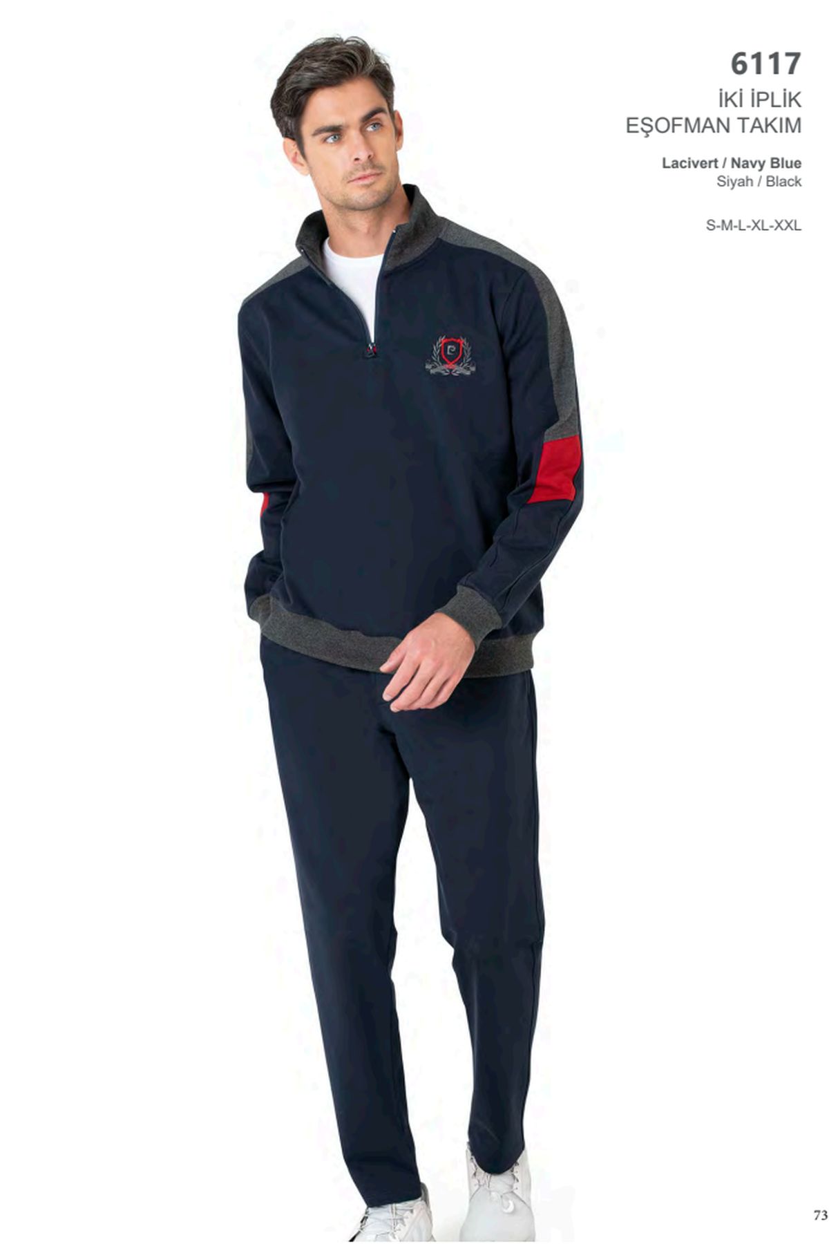 Eşofman TakımlarıPierre Cardin 6117 Erkek Uzun Kollu Yakası Fermuarlı İki İplik Eşofman Takımı-Lacivert | Pijamapazari.comPierre Cardin 6117 Erkek Uzun Kollu Yakası Fermuarlı İki İplik Eşofman Takımı-Lacivert