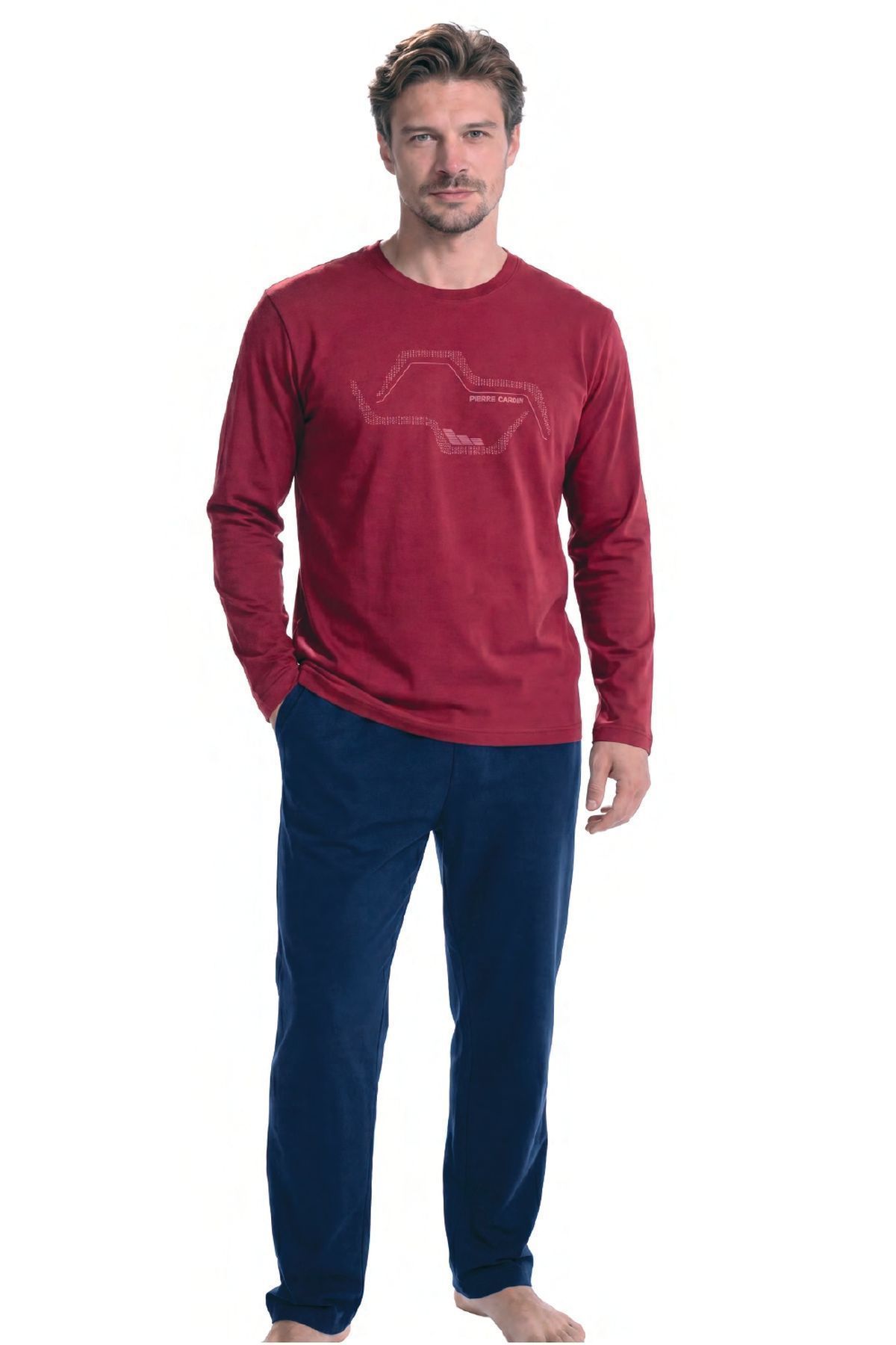 PijamalarHG8757575840528 Pijamapazarı.com'da. Uygun fiyat seçenekleri ile sipariş verebilirsiniz.Pierre Cardin 6151 Erkek Uzun Kollu Bisiklet Yaka Pijama Takımı -Bordo