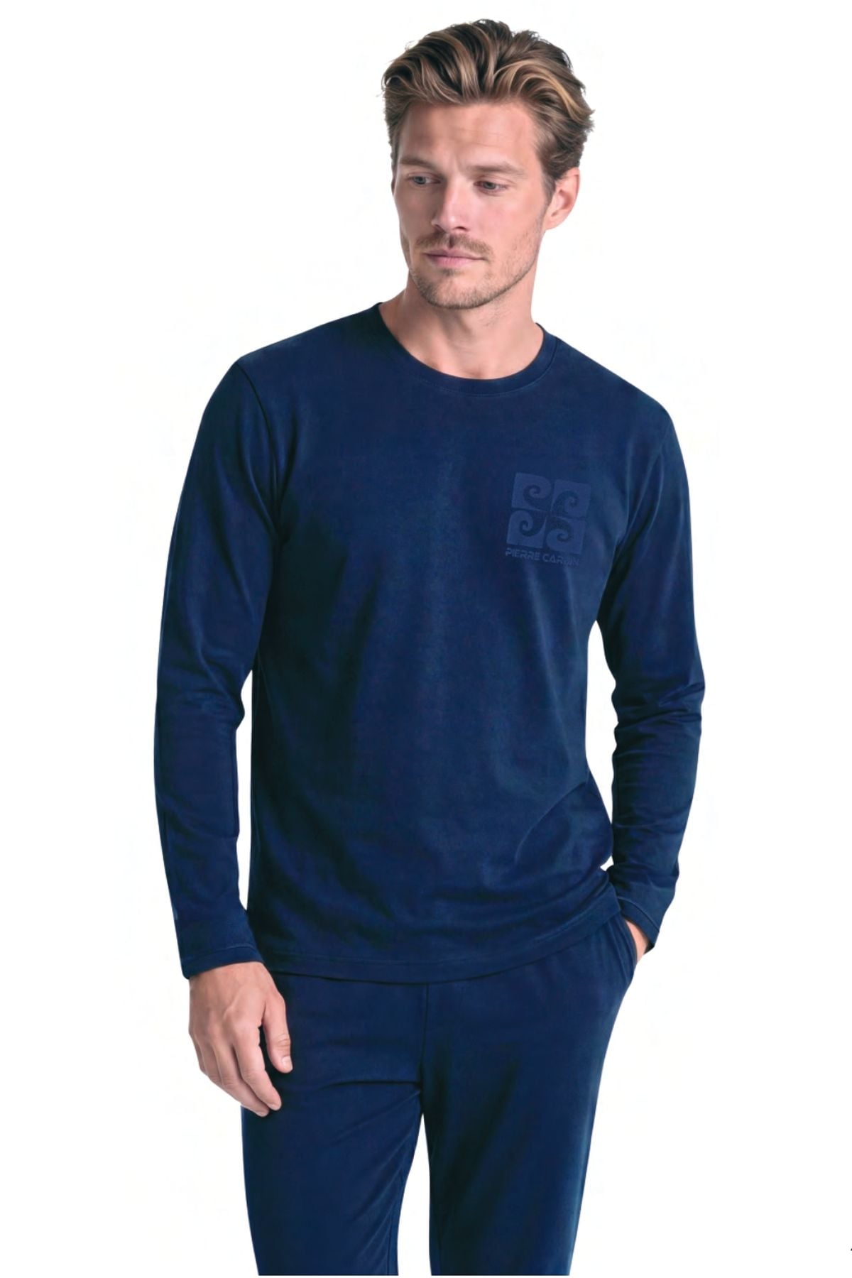 PijamalarHG8757575840733 Pijamapazarı.com'da. Uygun fiyat seçenekleri ile sipariş verebilirsiniz.Pierre Cardin 6156 Erkek Uzun Kollu Bisiklet Yaka Pijama Takımı -Lacivert
