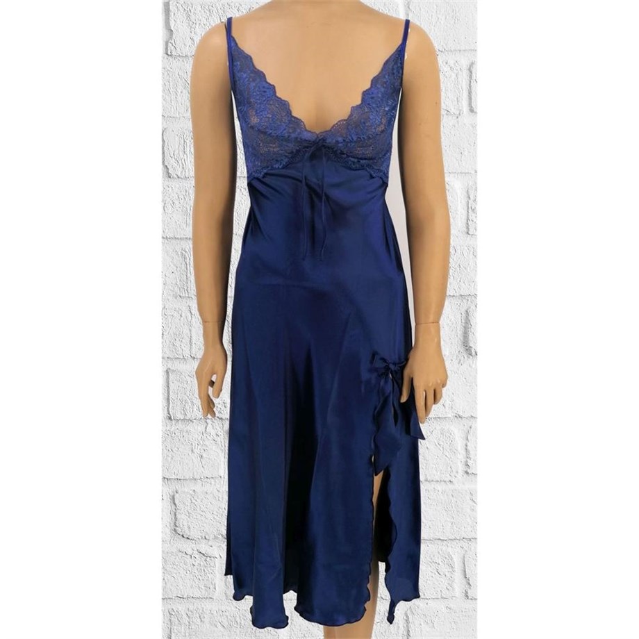 Pierre Cardin 908 Gecelik - LacivertSaten Tek GeceliklerPierre Cardin