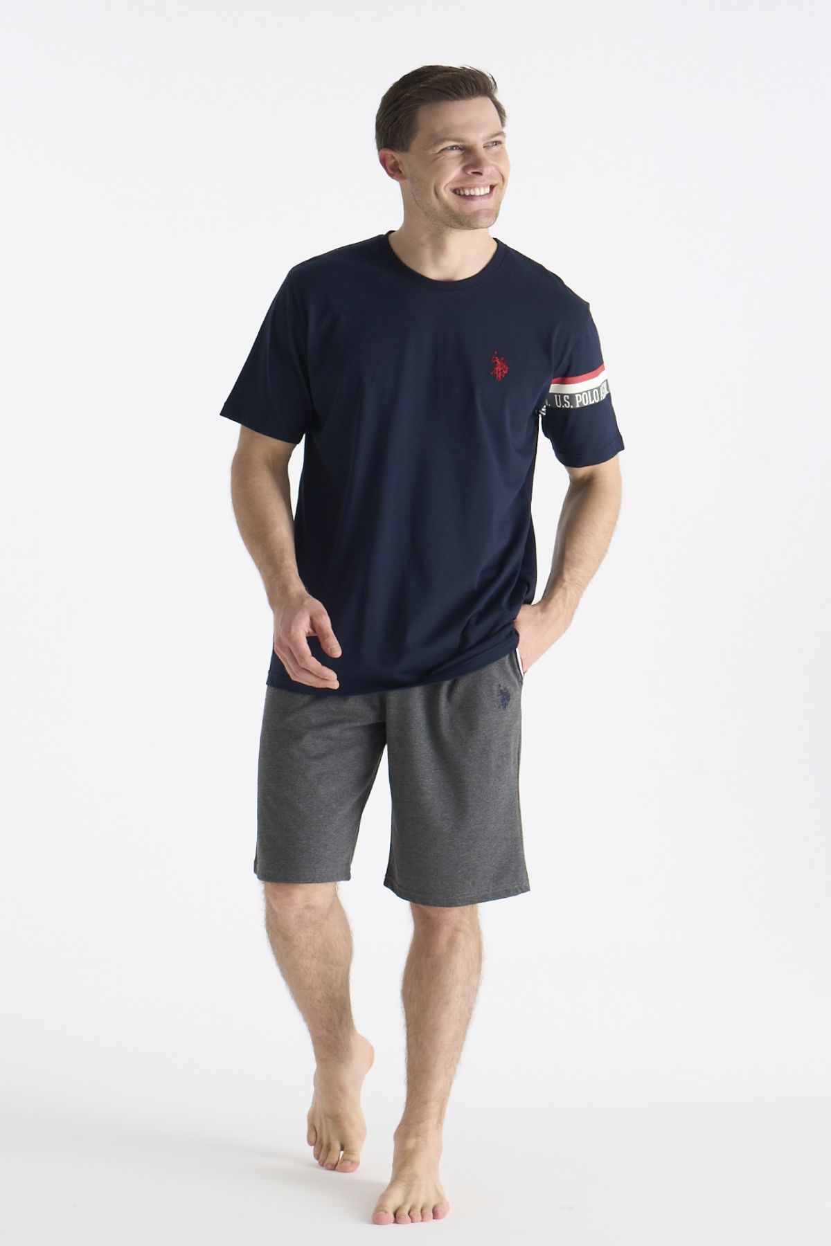 PijamalarU.s Polo Assn. 19001 Erkek Kısa Kollu Şortlu Pijama Takımı-Lacivert | Pijamapazari.comU.s Polo Assn. 19001 Erkek Kısa Kollu Şortlu Pijama Takımı-Lacivert