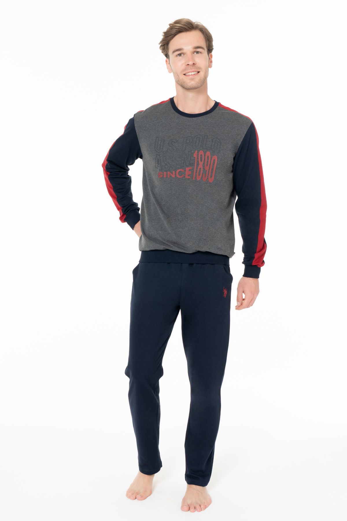 Eşofman TakımlarıU.s Polo Assn. 18939 Erkek Uzun Kollu Bisiklet Yaka Rahat Ev Giyim-Antrasitmelanj | Pijamapazari.comU.s Polo Assn. 18939 Erkek Uzun Kollu Bisiklet Yaka Rahat Ev Giyim-Antrasitmelanj